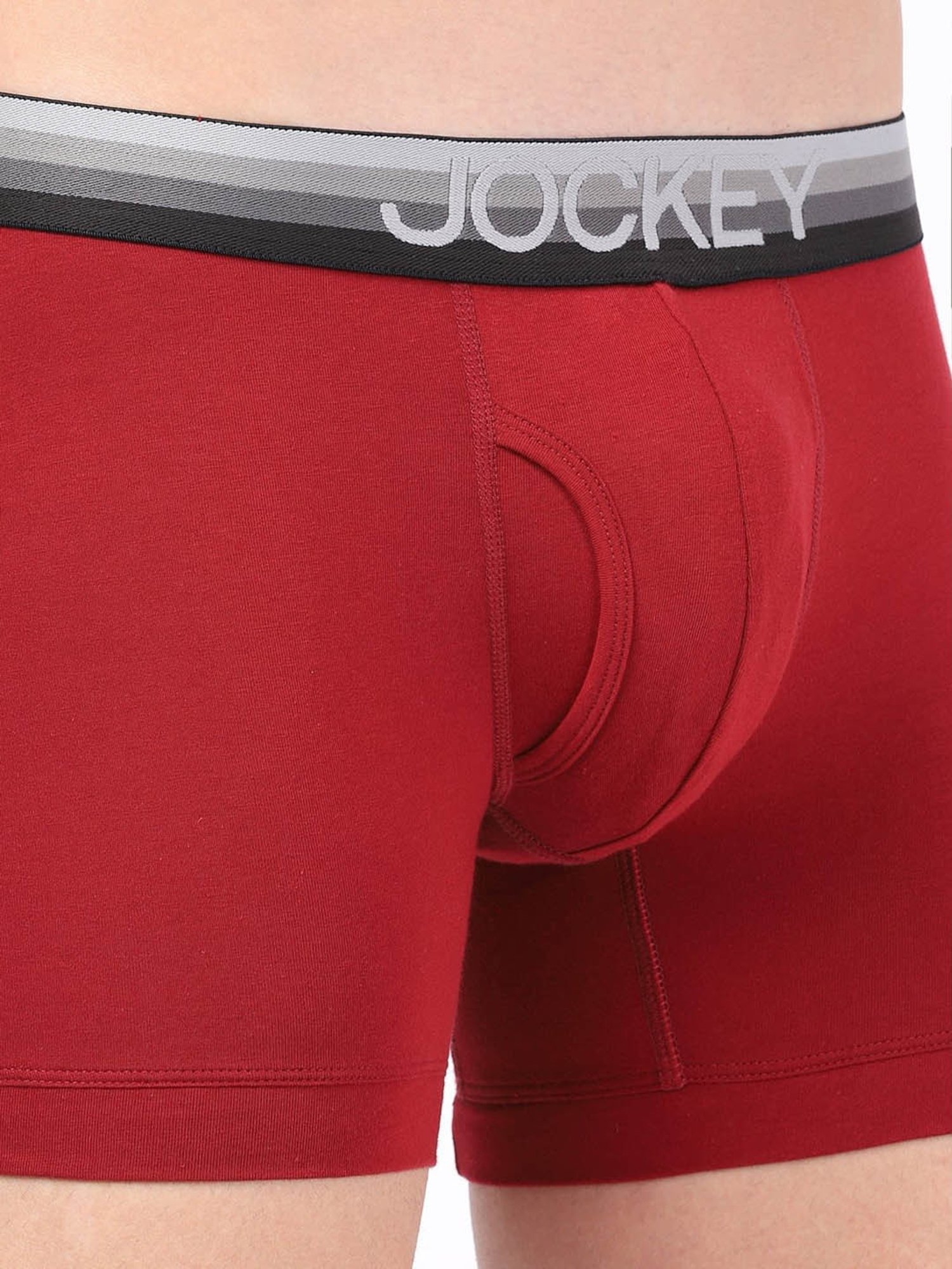 Buy Jockey Red Regular Fit Boxer Briefs for Men's Online @ Tata CLiQ