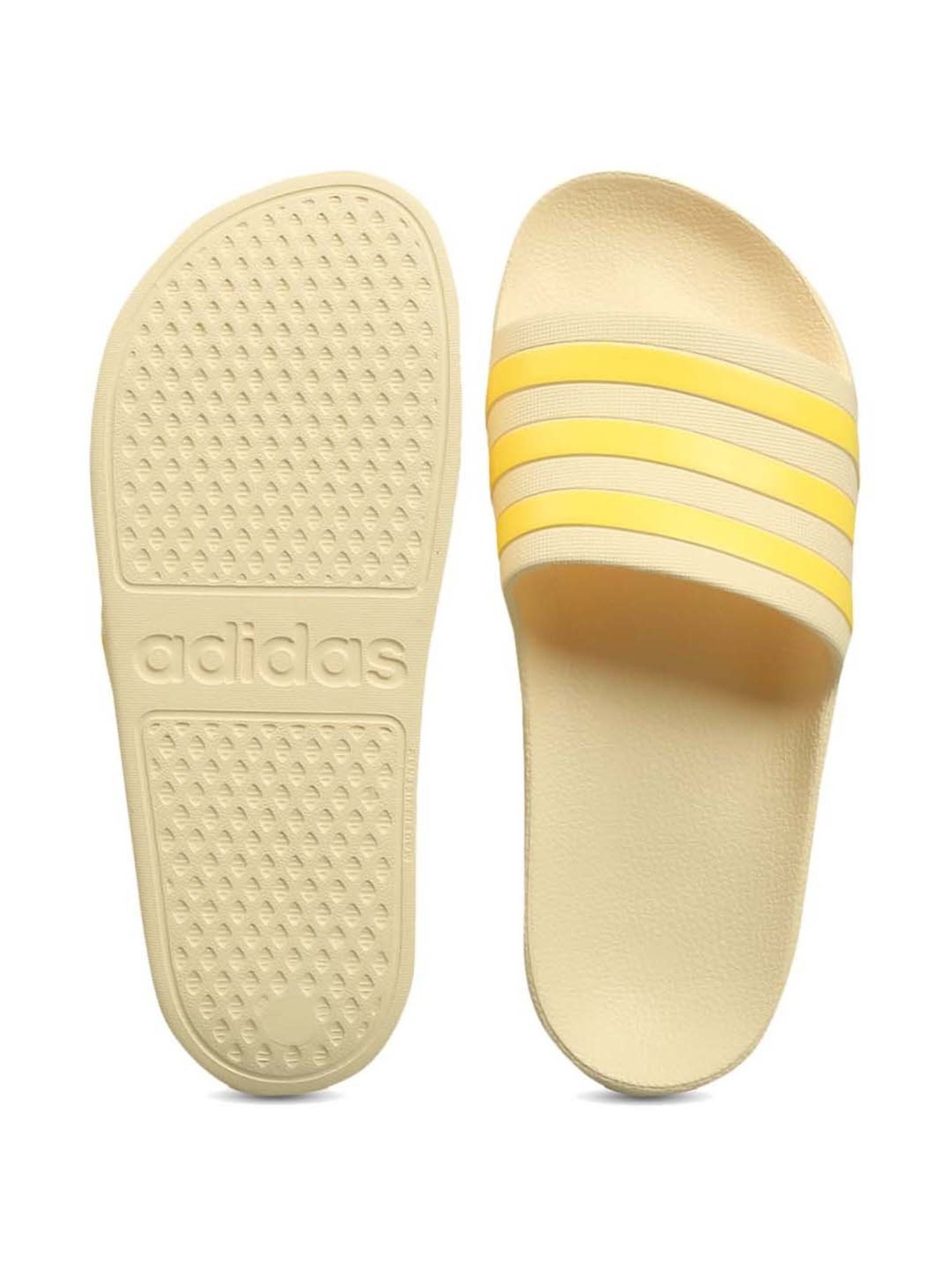 Adidas Adilette Aqua selling Slides in Yellow