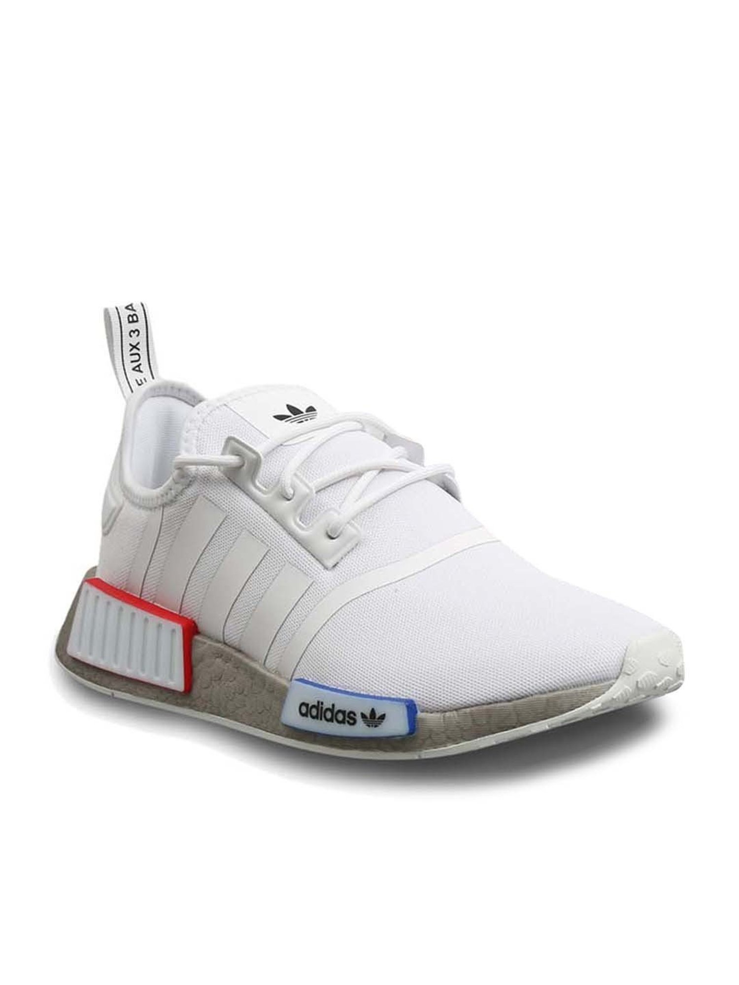 Buy adidas Originals Men s NMD R1 White Casual Sneakers for Men at Best Price Tata CLiQ