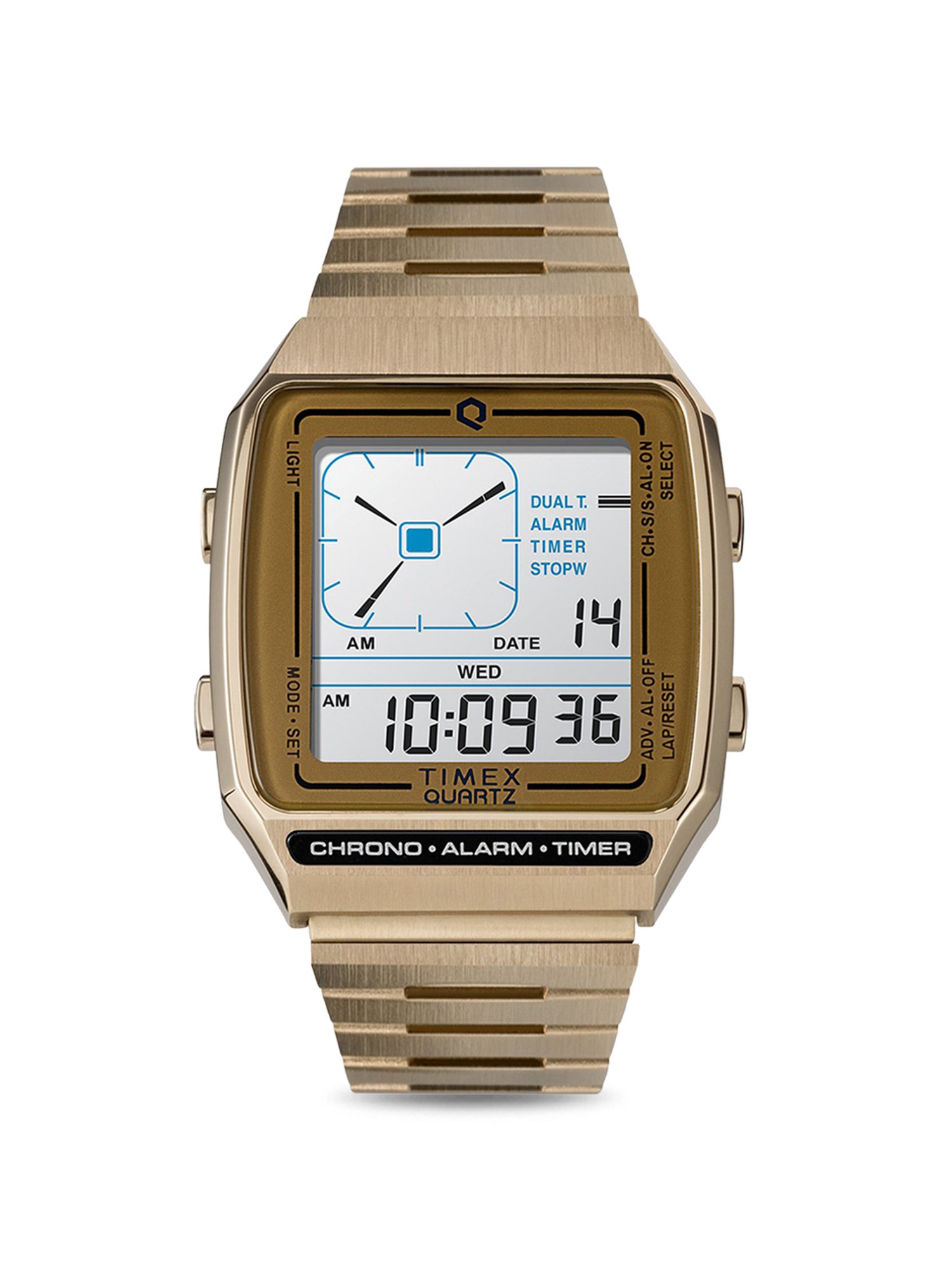 Buy Timex TW2U72500 Q LCA Reissue Digital Watch for Men at Best