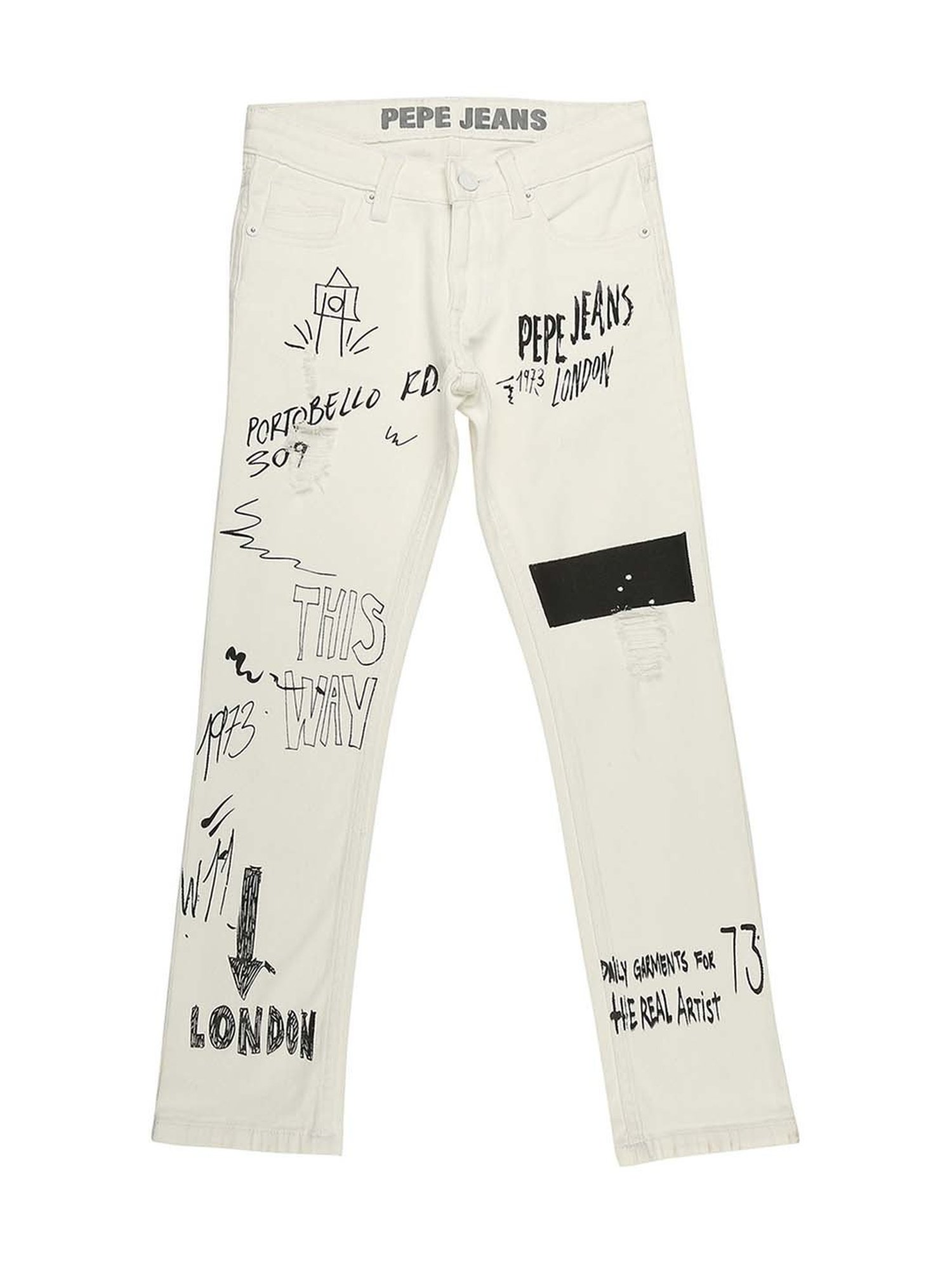 Pepe Jeans Pepe jeans Y2K patch denim pants | Grailed