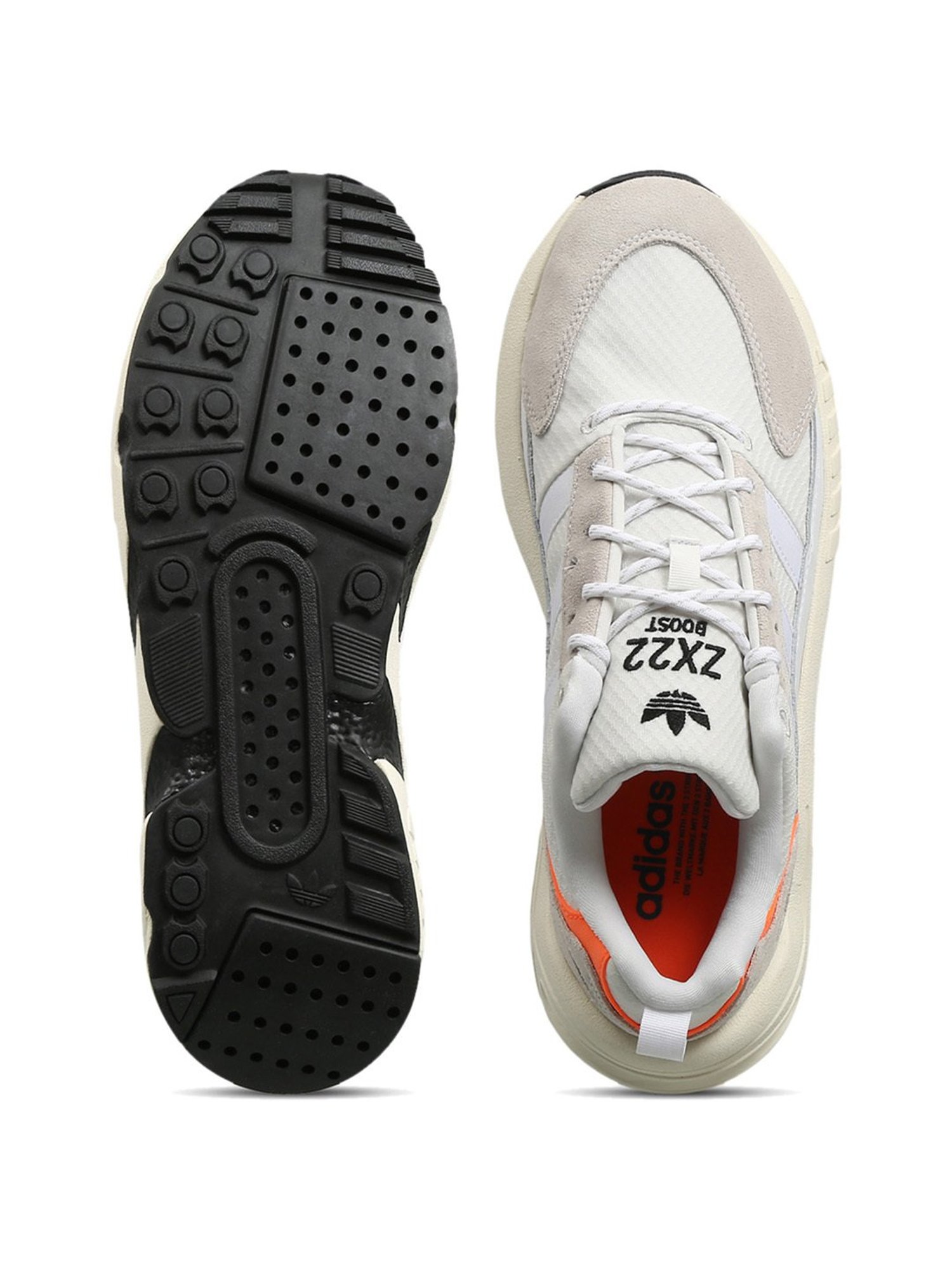 Buy adidas Originals Men's ZX 22 BOOST White Casual Sneakers for