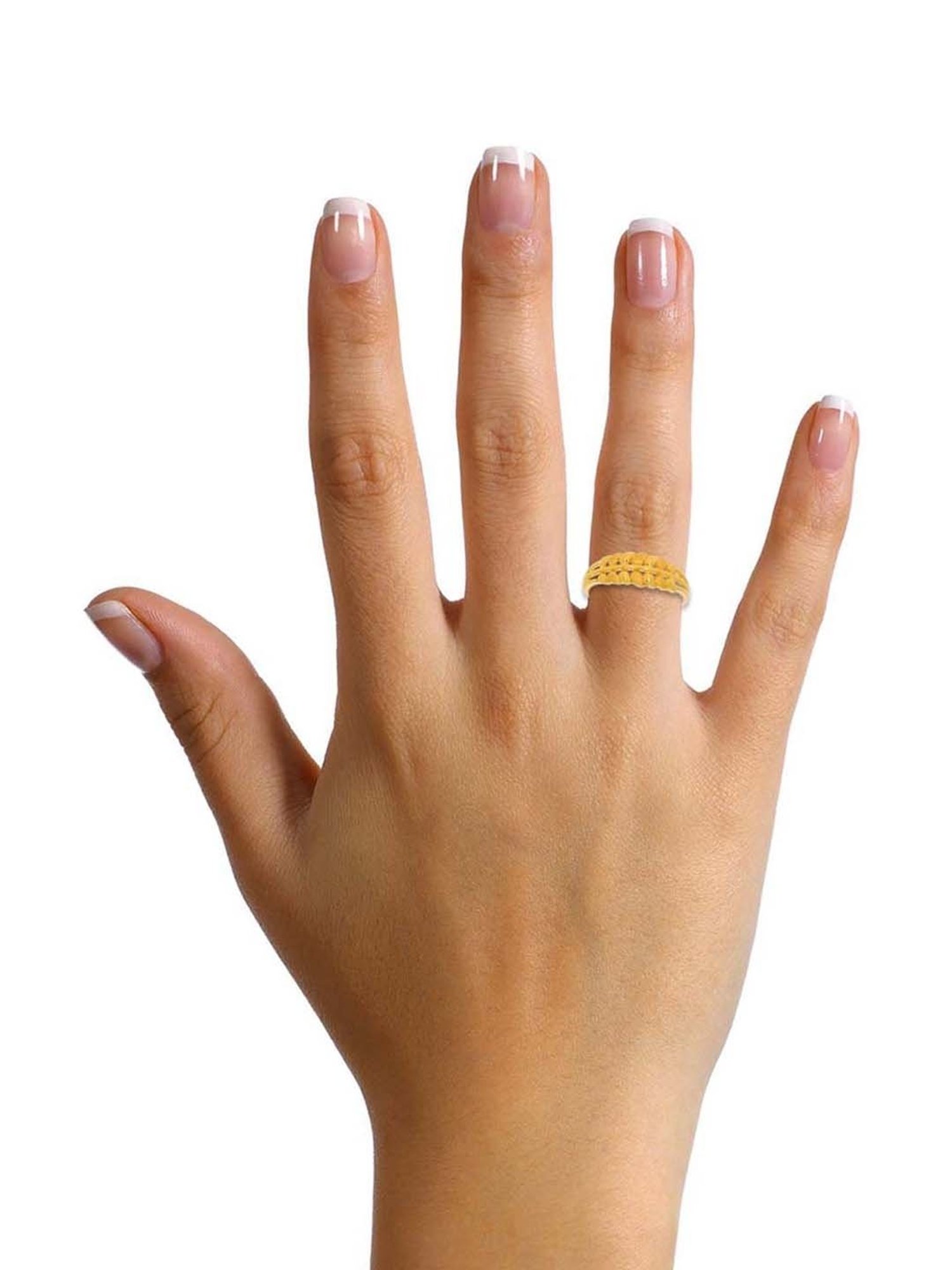 Buy Waman Hari Pethe Jewellers 22k Gold Ring for Women Online At Best Price  @ Tata CLiQ
