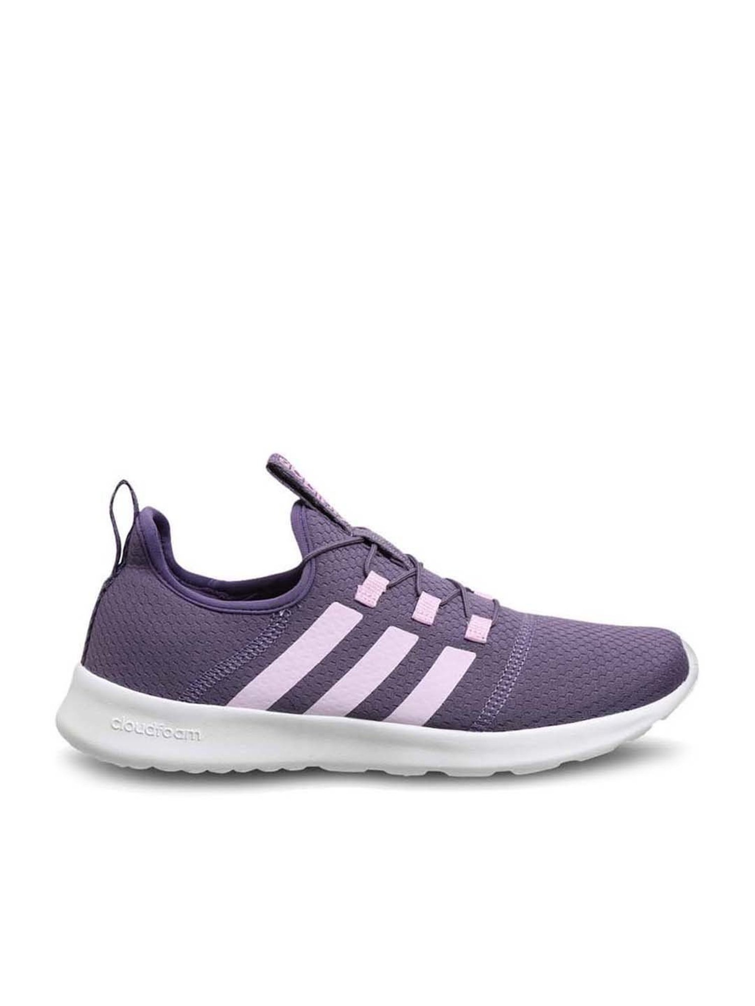 Adidas best sale cloudfoam lilac