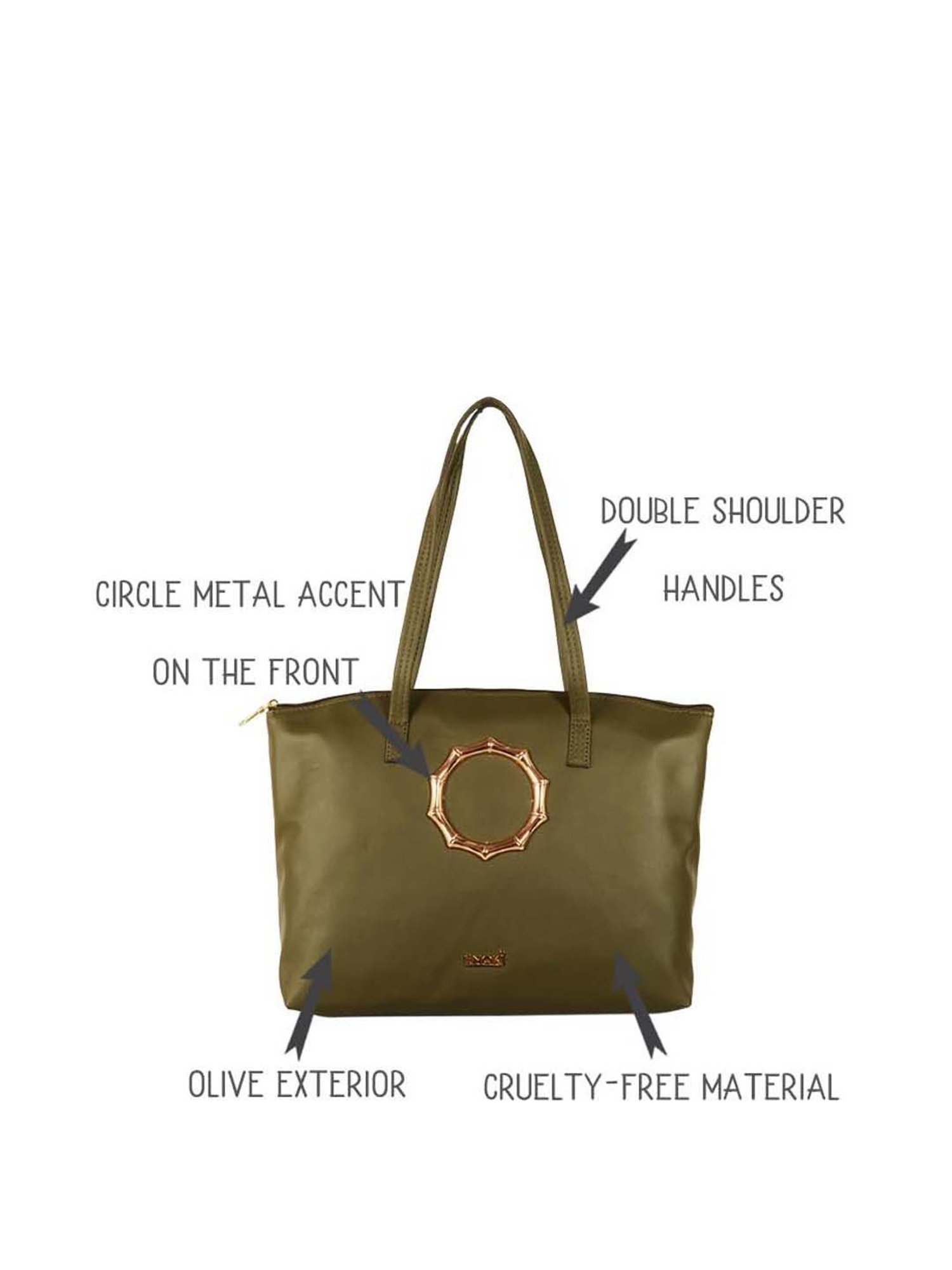Buy Biba Black One Size Tote Bag at Best Price @ Tata CLiQ