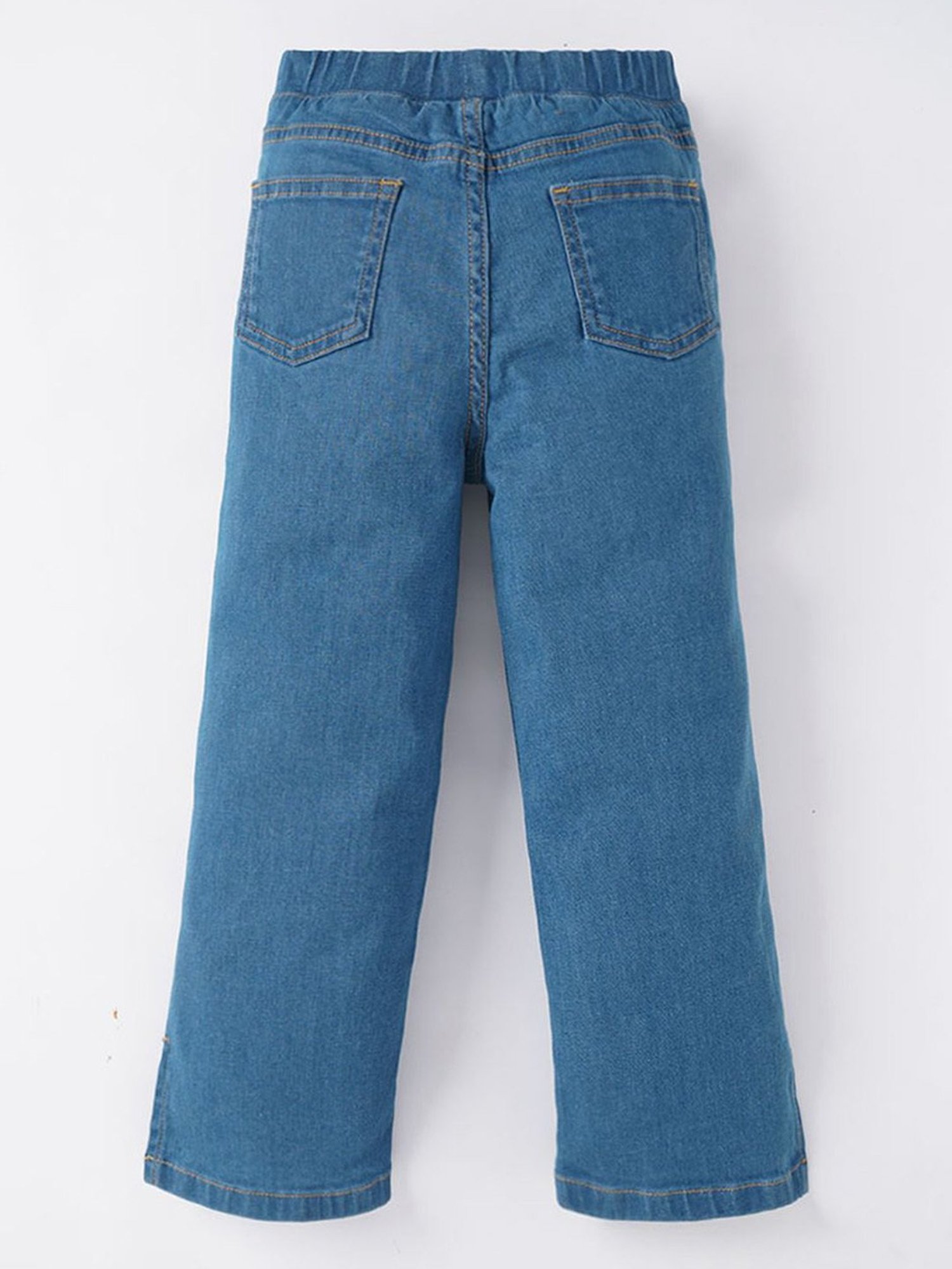 Buy Ed-a-Mamma Kids Blue Cotton Jeans for Girls Clothing Online