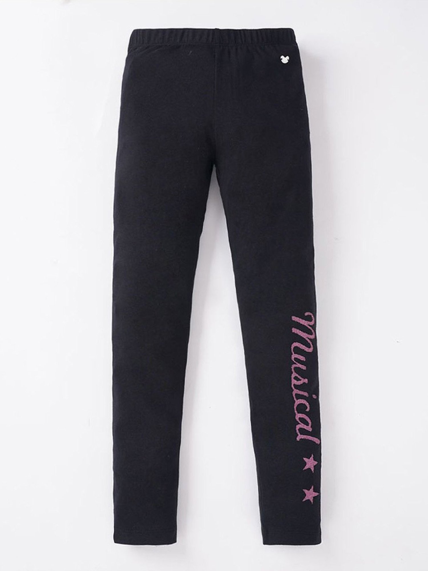 Buy Ed-a-Mamma Kids Black Cotton Printed Leggings for Girls Clothing Online  @ Tata CLiQ