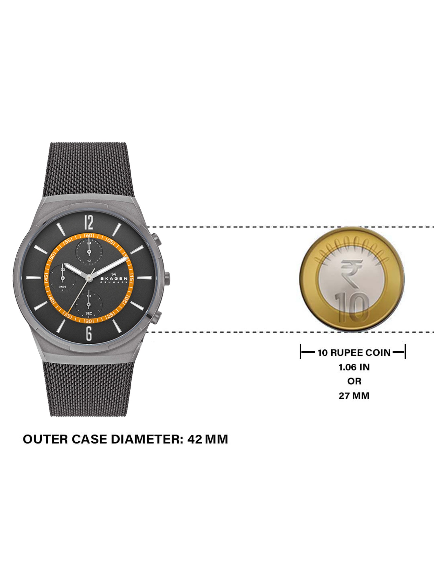 Buy Skagen SKW6804 Melbye Chronograph Analog Watch for Men at Best Price @  Tata CLiQ