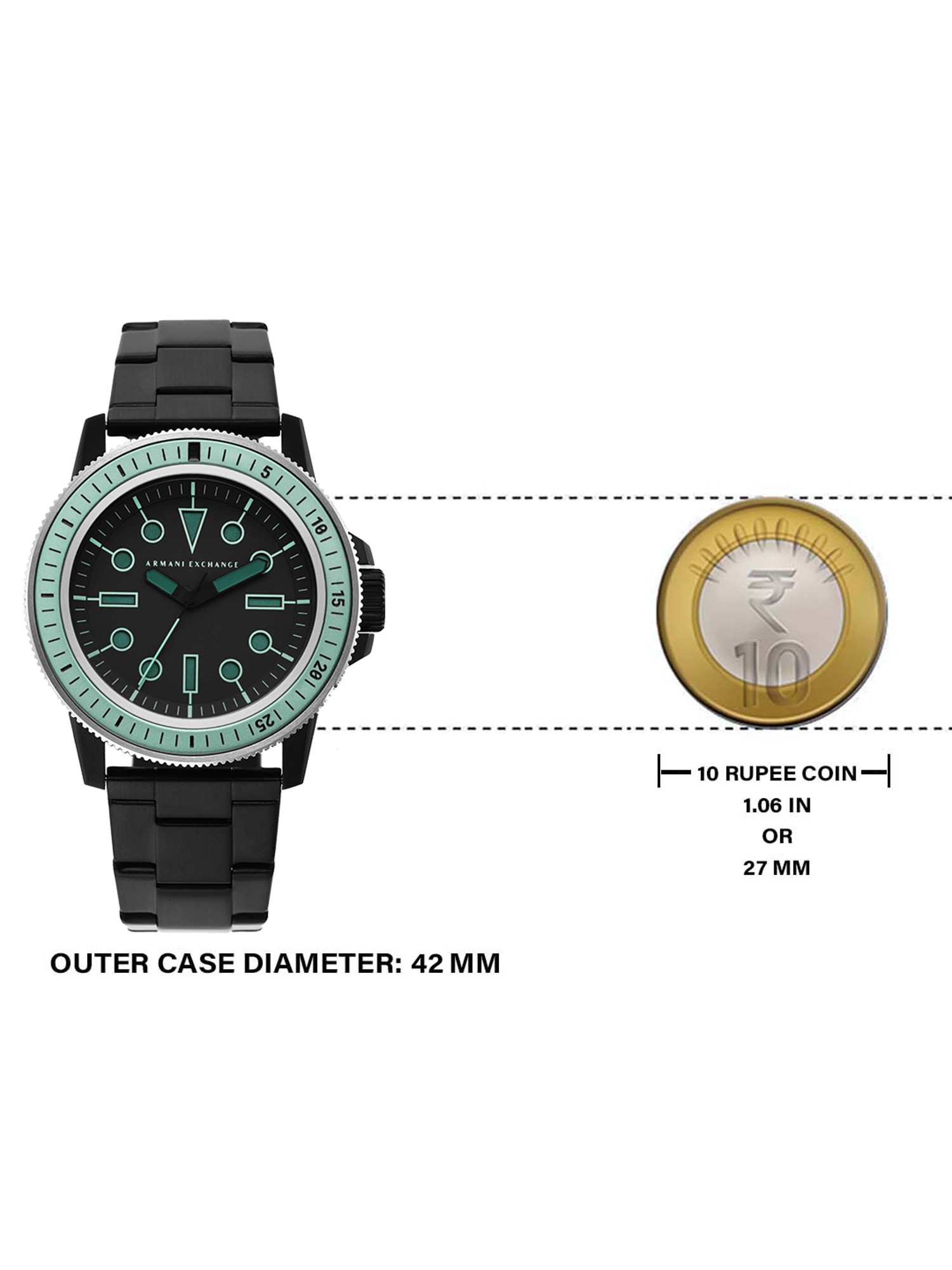 Buy ARMANI EXCHANGE AX1858 Men for Analog @ CLiQ Leonardo Tata Watch Price at Best