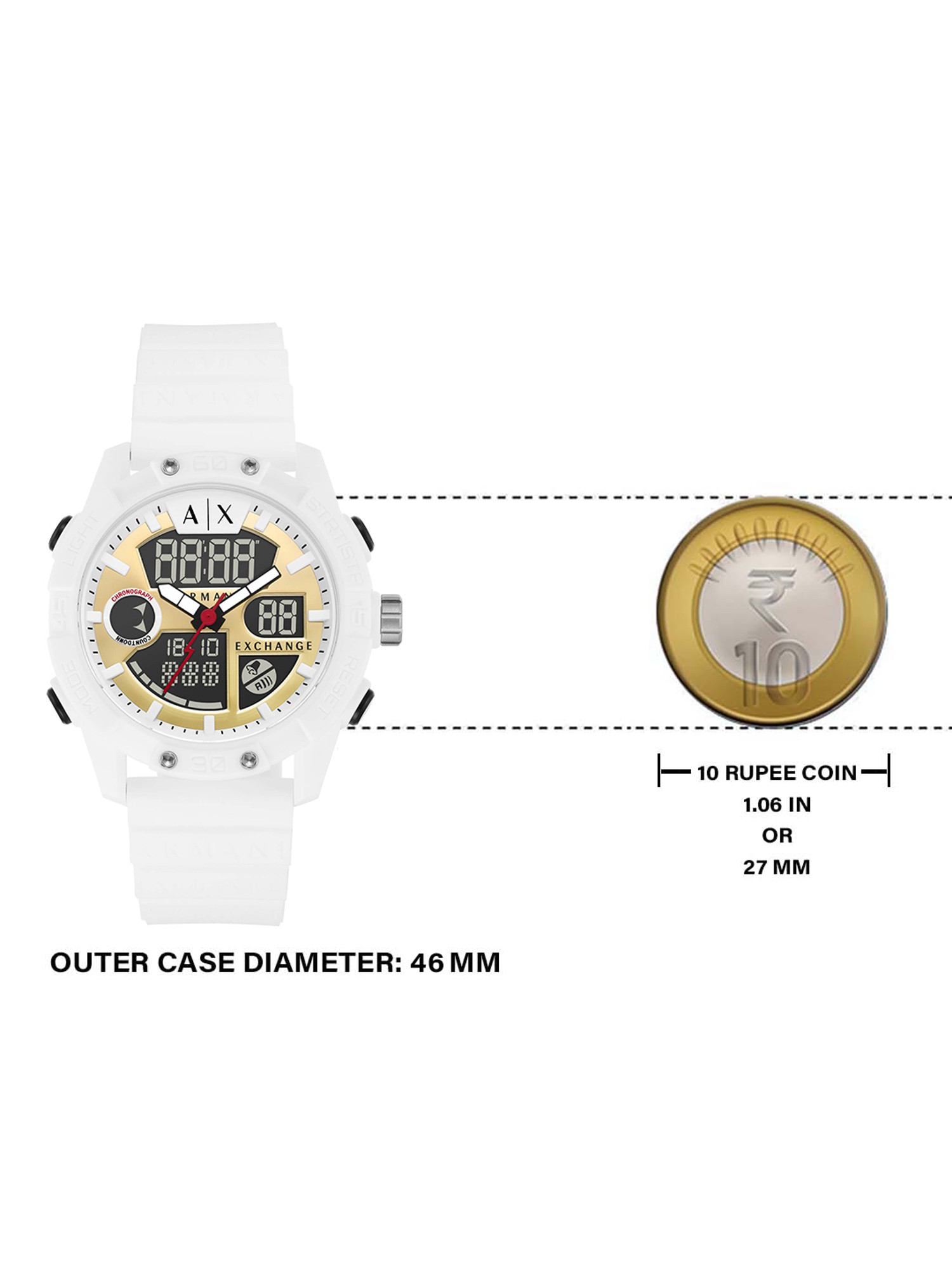 Buy ARMANI EXCHANGE AX2961 Analog-Digital Watch for Men at Best Price @  Tata CLiQ