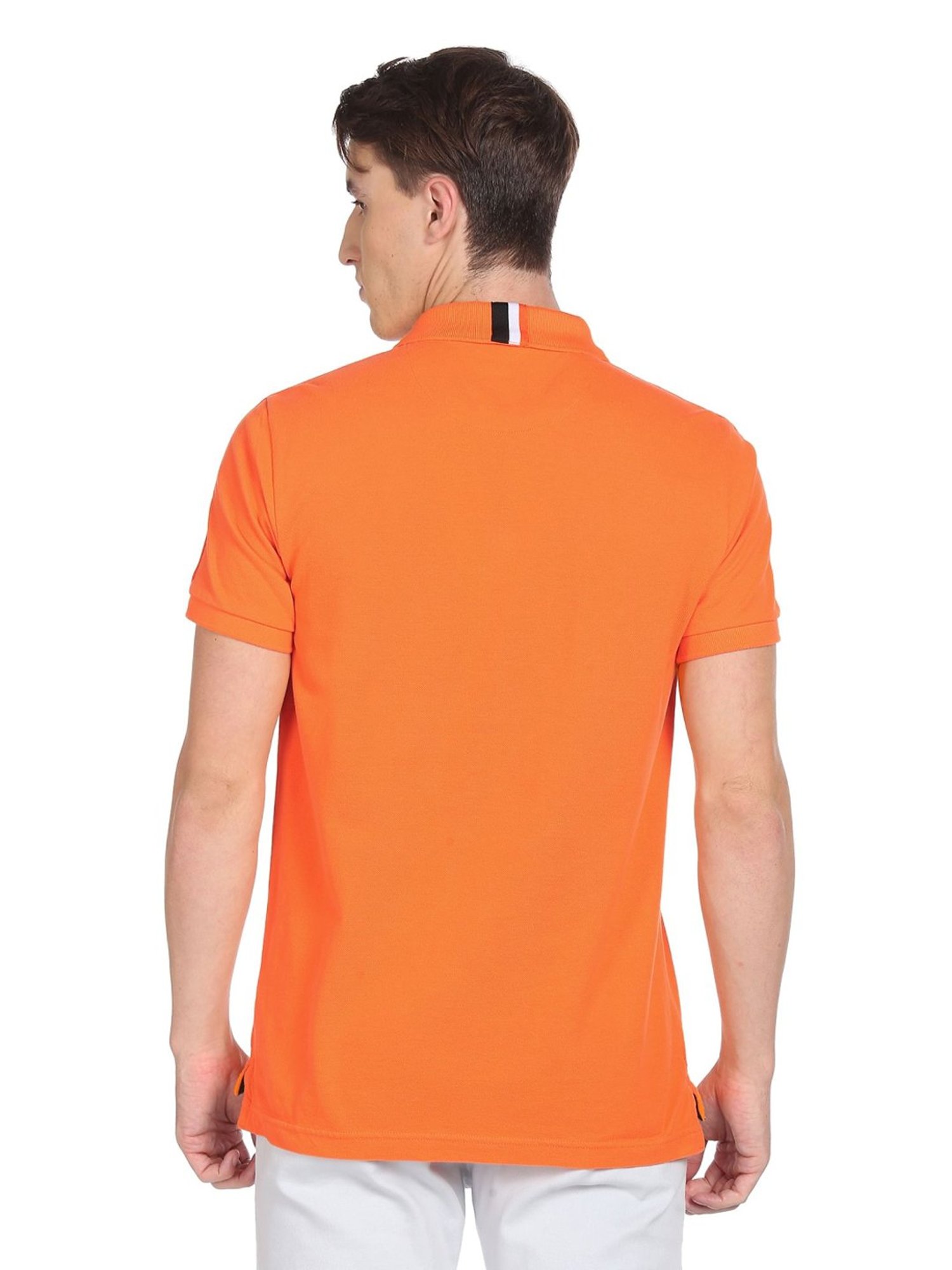 Polo t shirt clearance orange