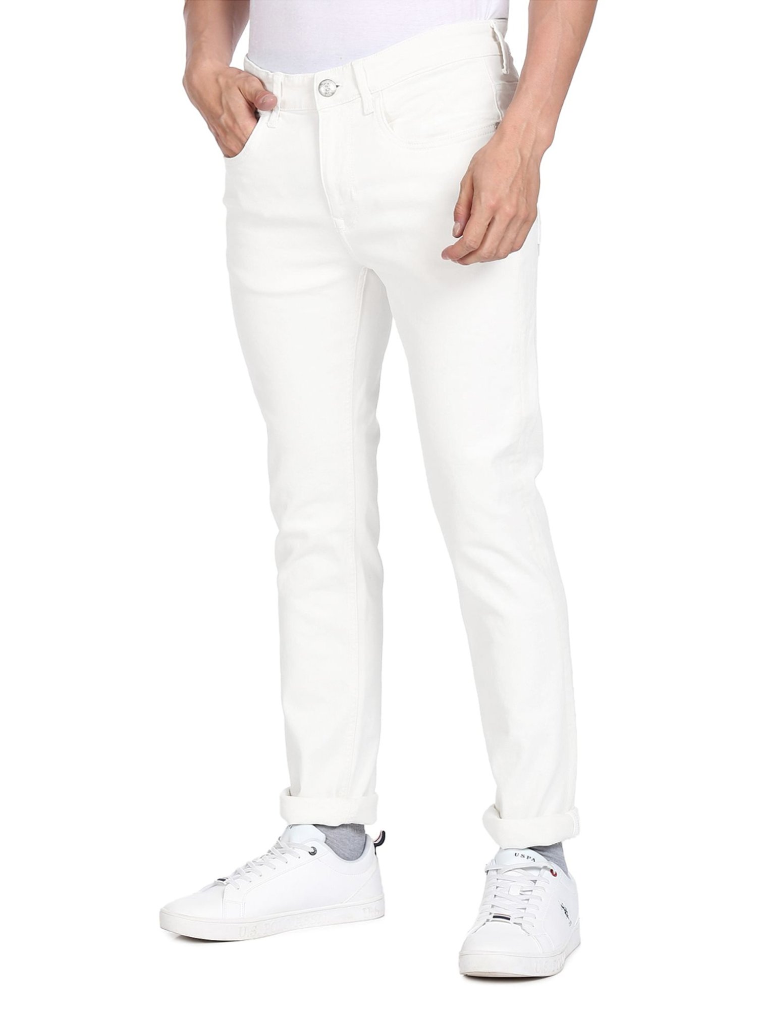 Us polo white clearance jeans