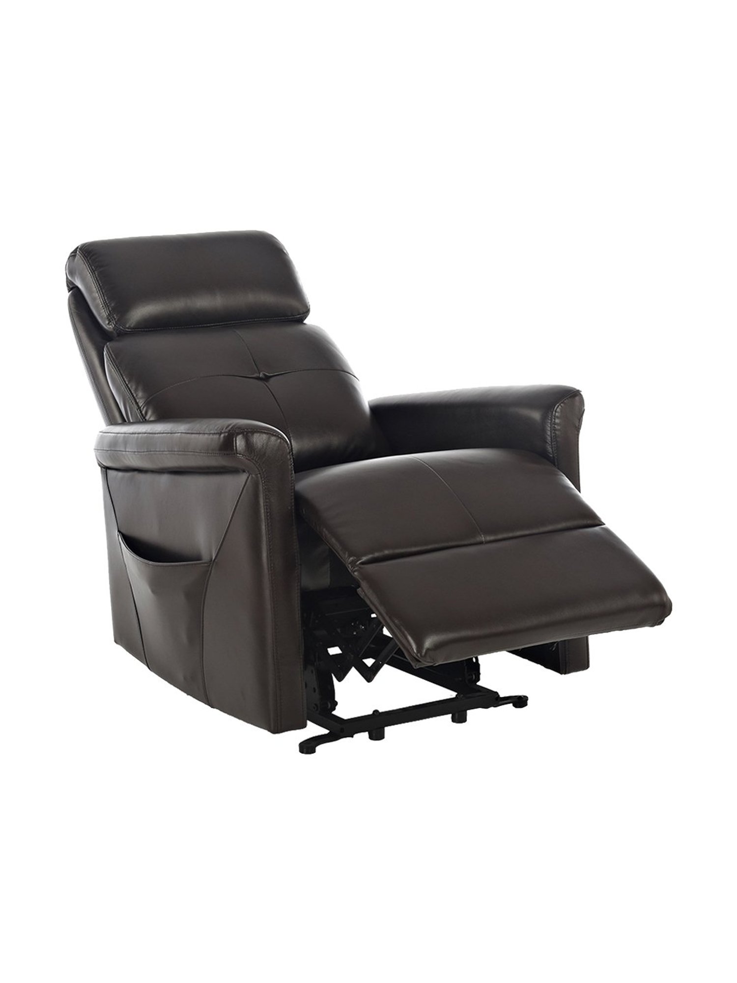 Leather electric recliner discount chair