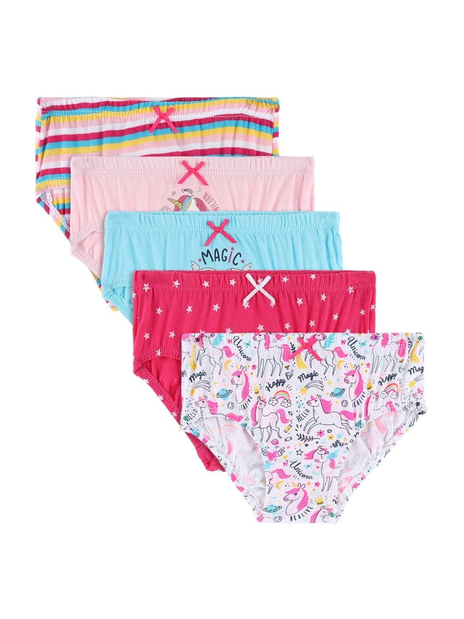 Buy Bodycare Kids Multi Cotton Printed Panties for Girls Clothing Online @  Tata CLiQ