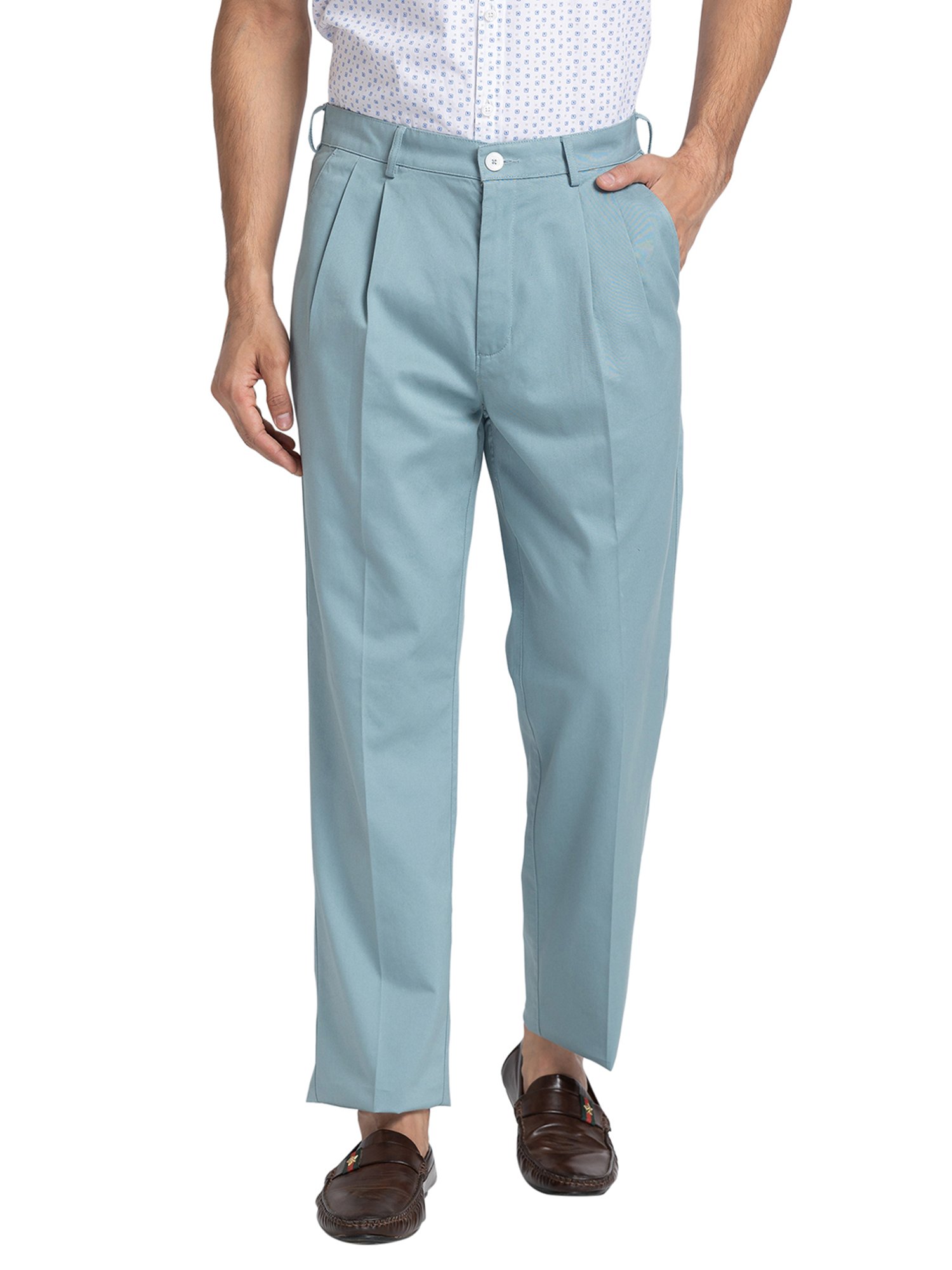 Buy Grey Trousers  Pants for Men by PARX Online  Ajiocom