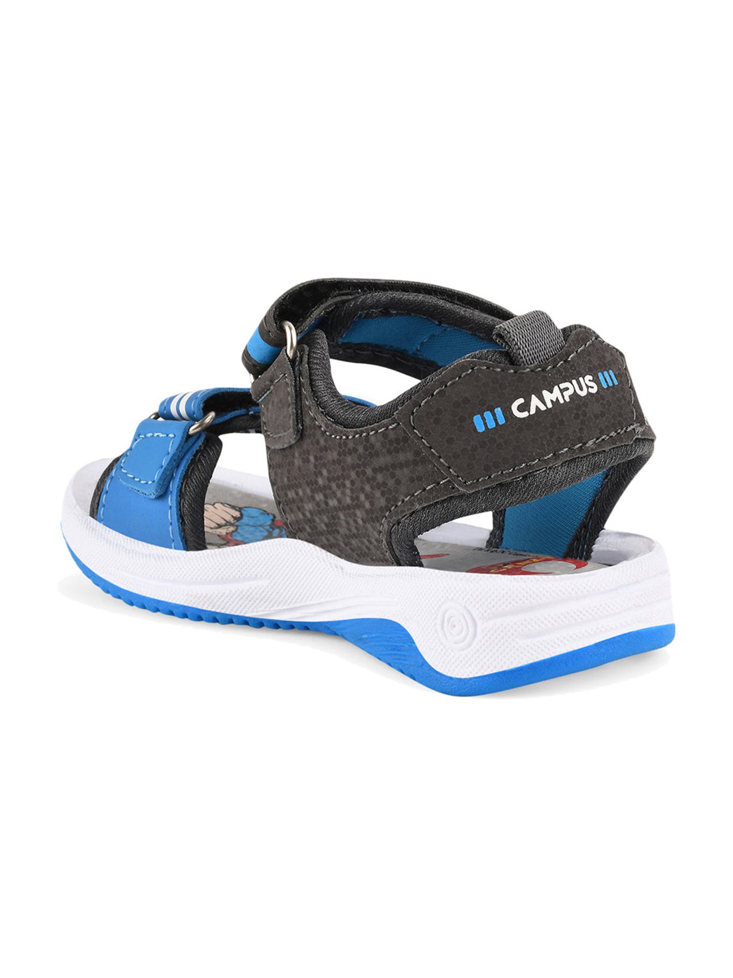 Buy Campus Boys BLK//LMN Outdoor Sandal-9 Kids UK (DRS-103) at Amazon.in