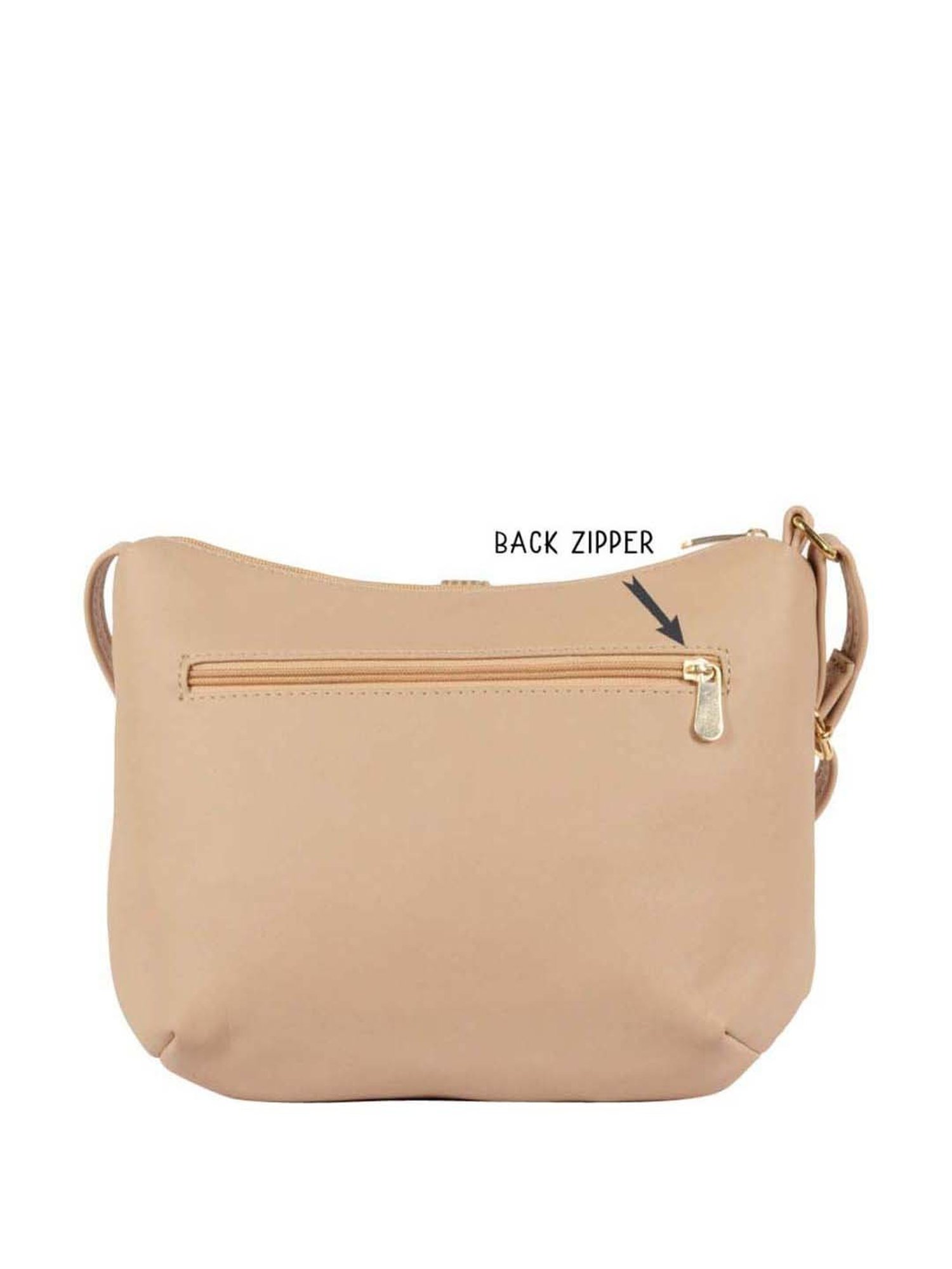 Baggit Women's Sling Bag (Beige) : : Fashion