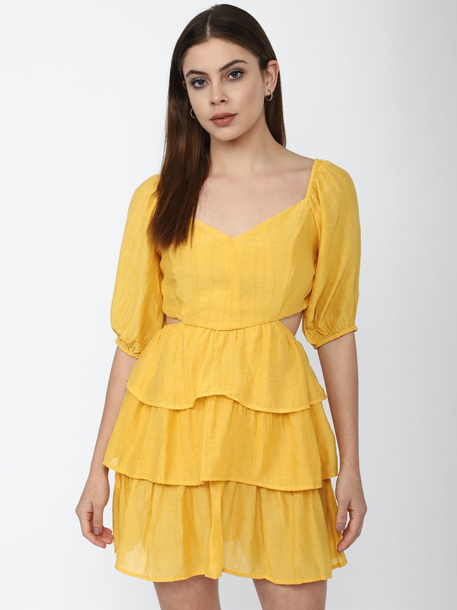 Buy Yellow Dresses for Women by BOLLYLOUNGE Online | Ajio.com