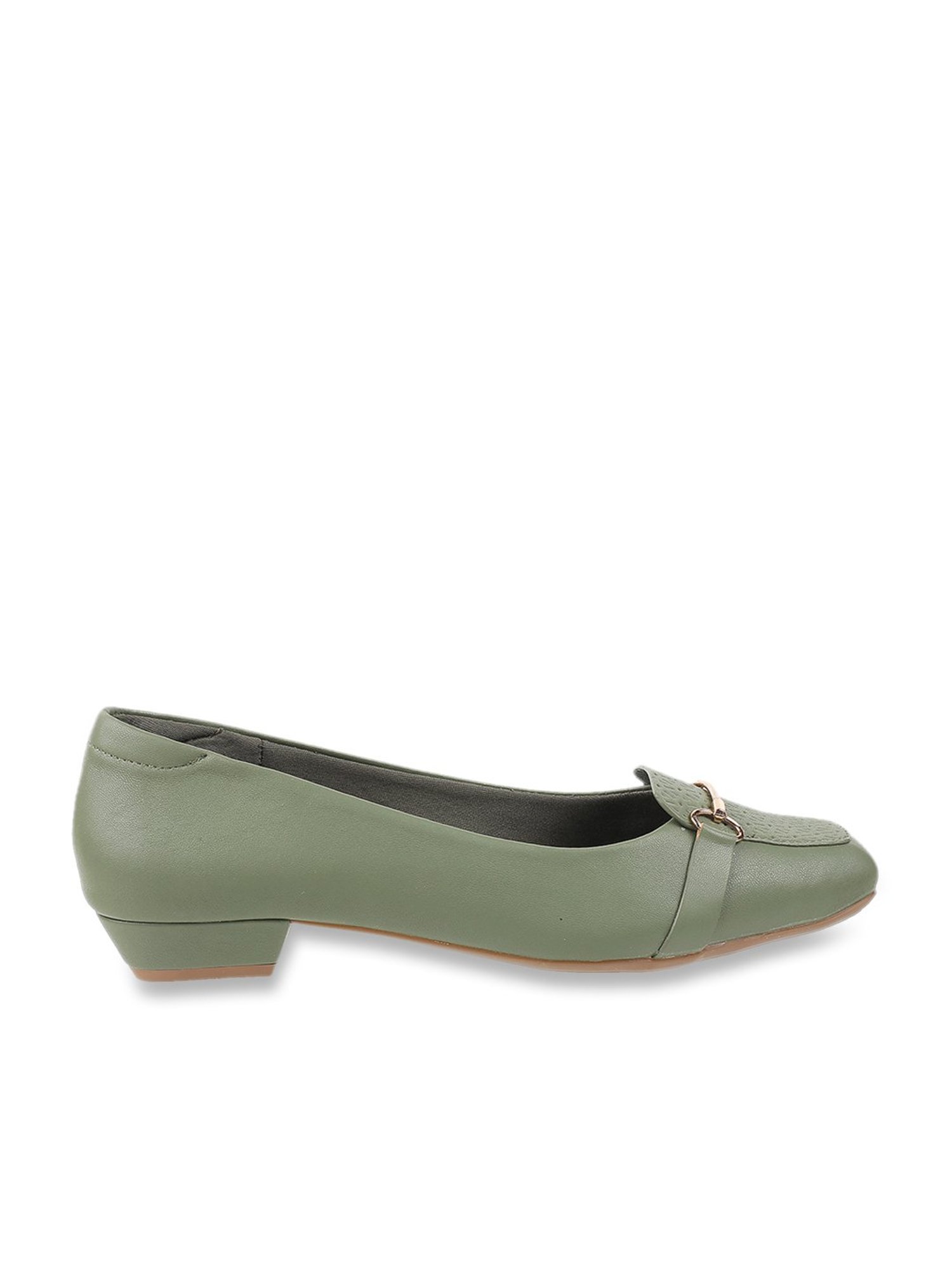 Womens hot sale green loafers