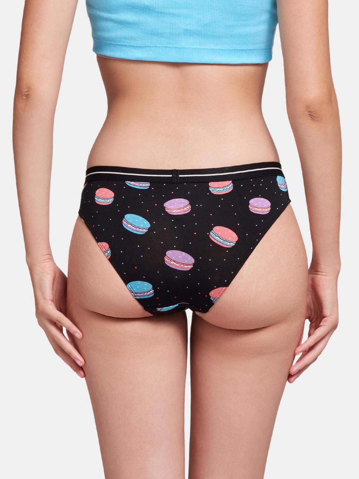 Buy The Souled Store Grey Printed Bikini Panty for Women's Online @ Tata  CLiQ