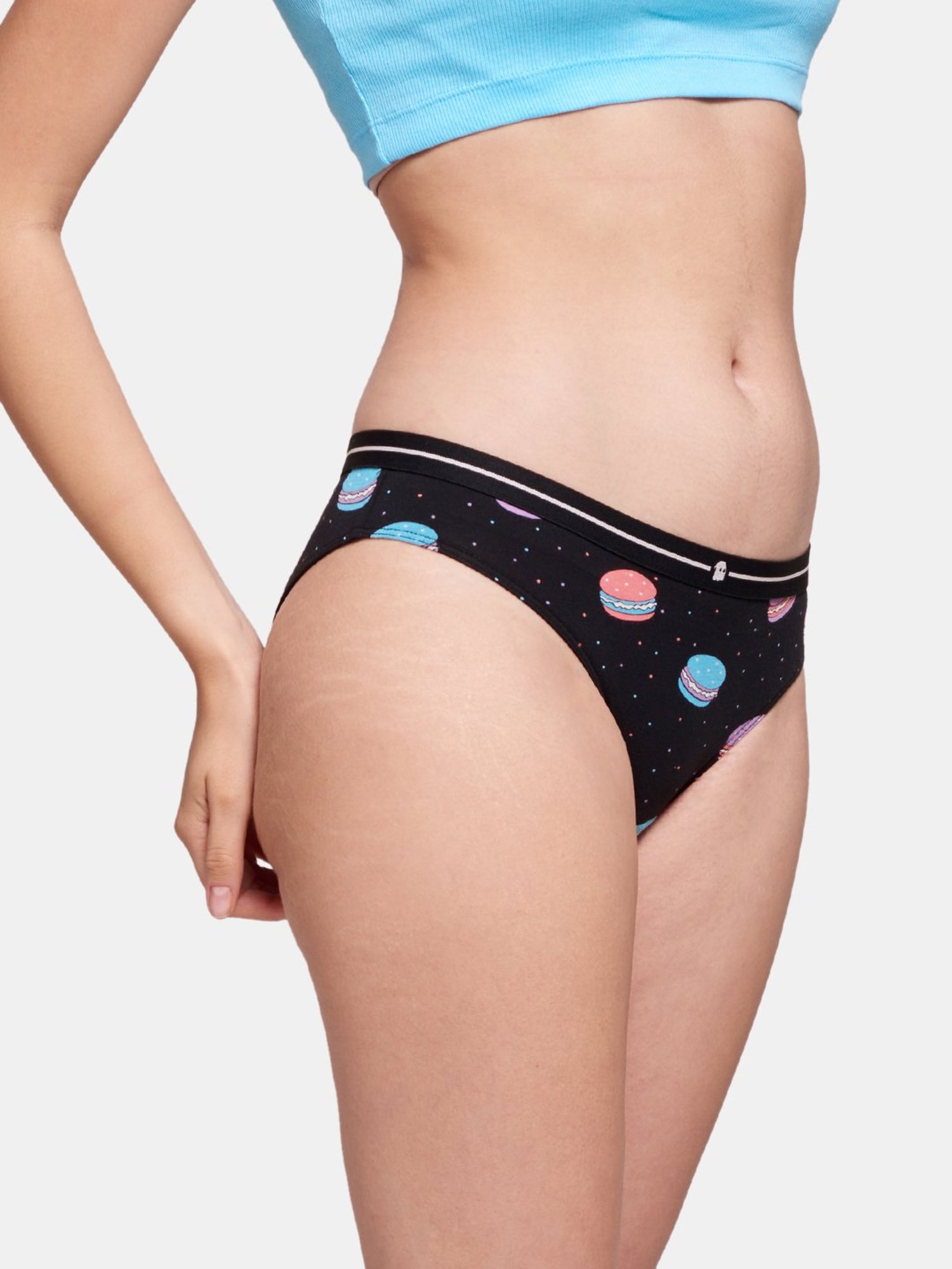 Buy The Souled Store Black Printed Hipster Panty for Women's Online @ Tata  CLiQ