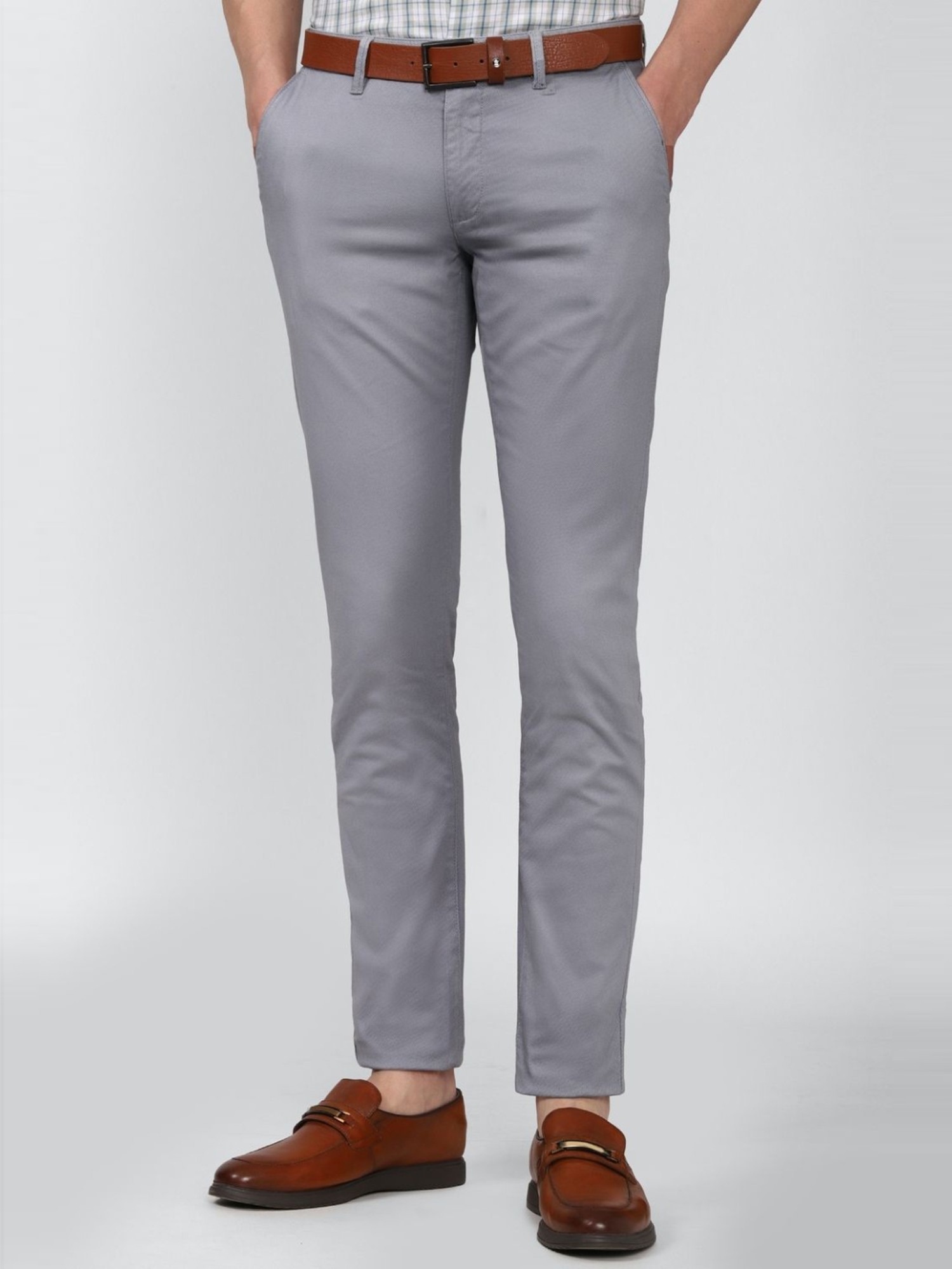 Steel Grey Formal and casual Pant online for men | Beyours