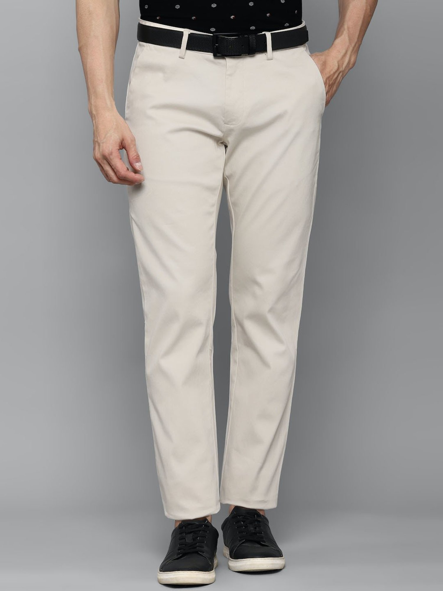 Buy Beige Trousers  Pants for Men by ALLEN SOLLY Online  Ajiocom