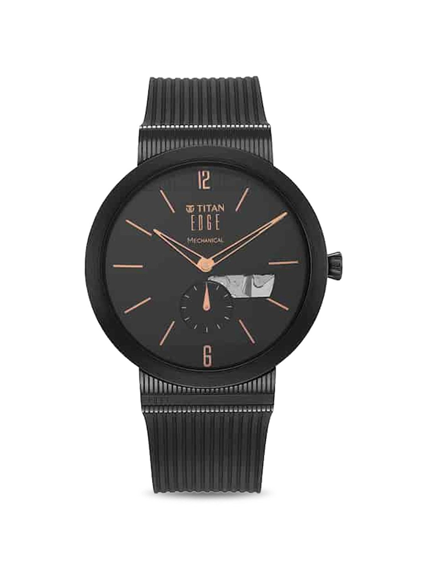 Buy Titan 1810NP01 Edge Mechanical Analog Watch for Men at Best