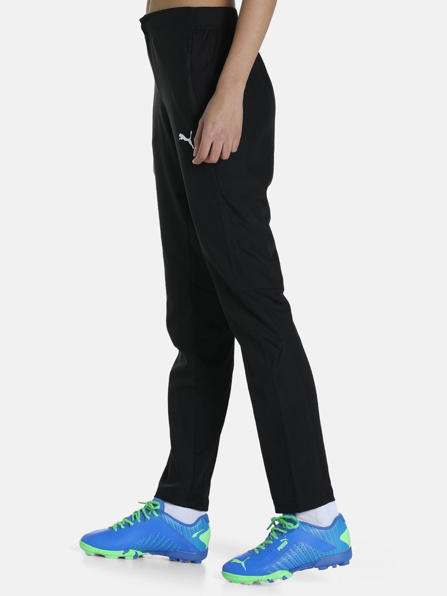 Buy Puma Black Regular Fit Mid Rise Track Pants for Women's Online @ Tata  CLiQ