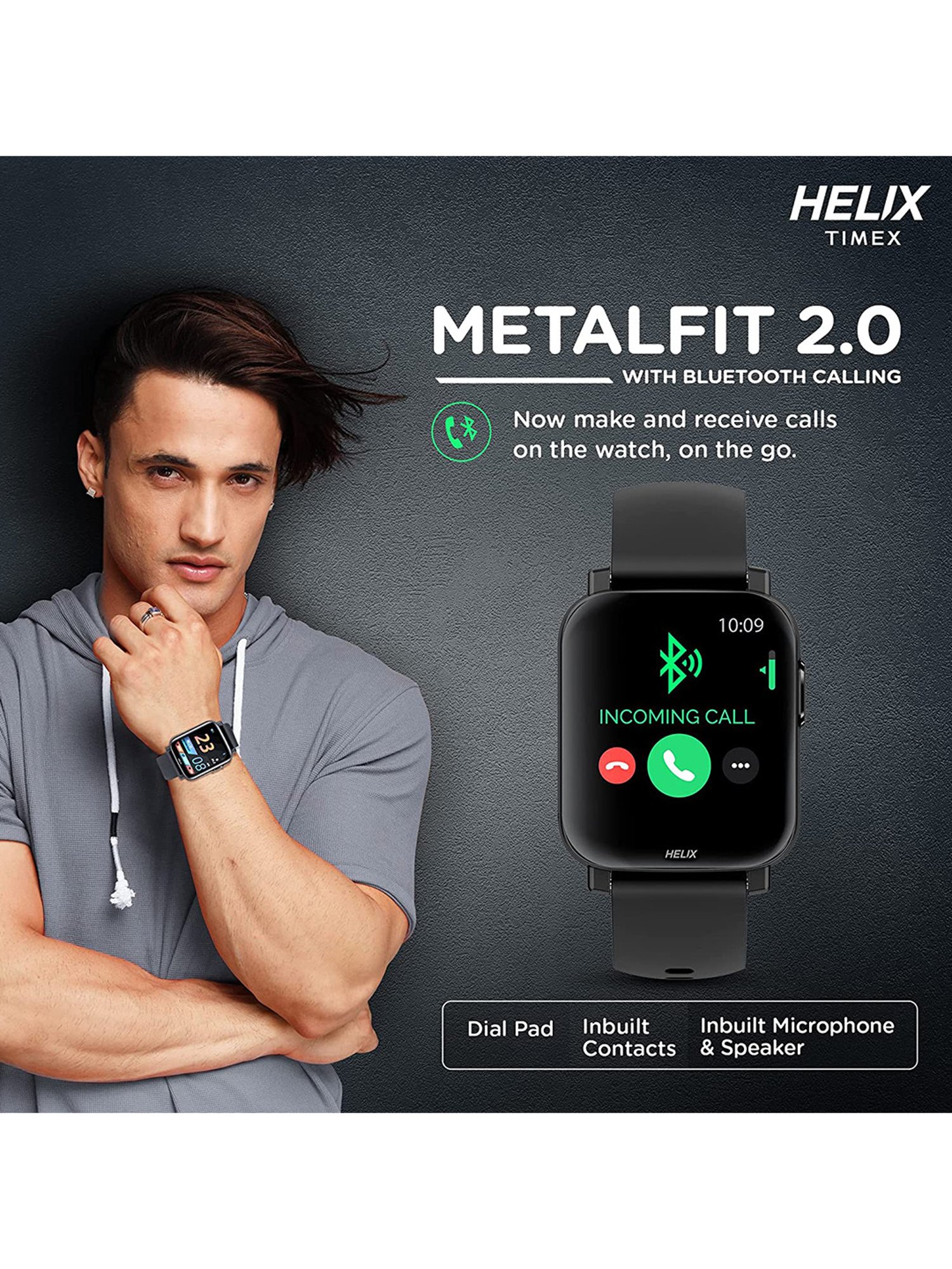 Check this offer on Helix Metal Fit Smart Watch on Amazon India! - The Tech  Outlook