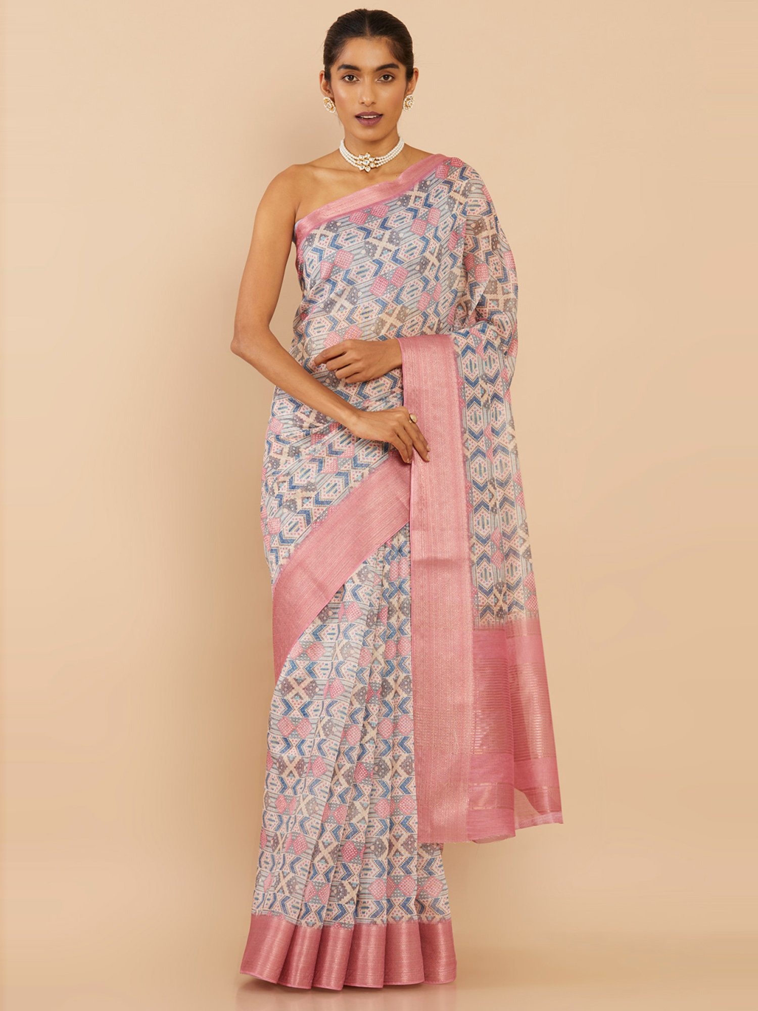 Buy Soch Pink Saree Shapewear for Women Online @ Tata CLiQ