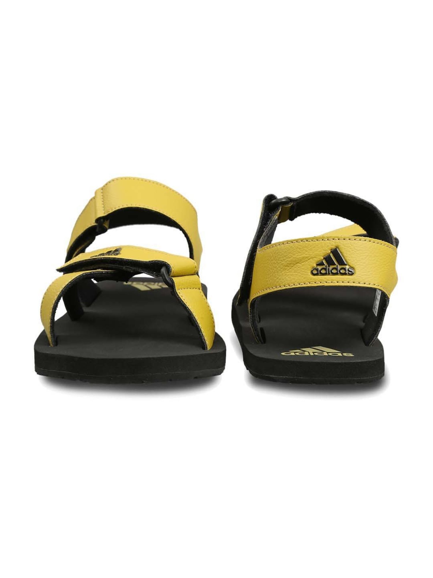 Buy Adidas Men s HENGAT M Yellow Floater Sandals for Men at Best