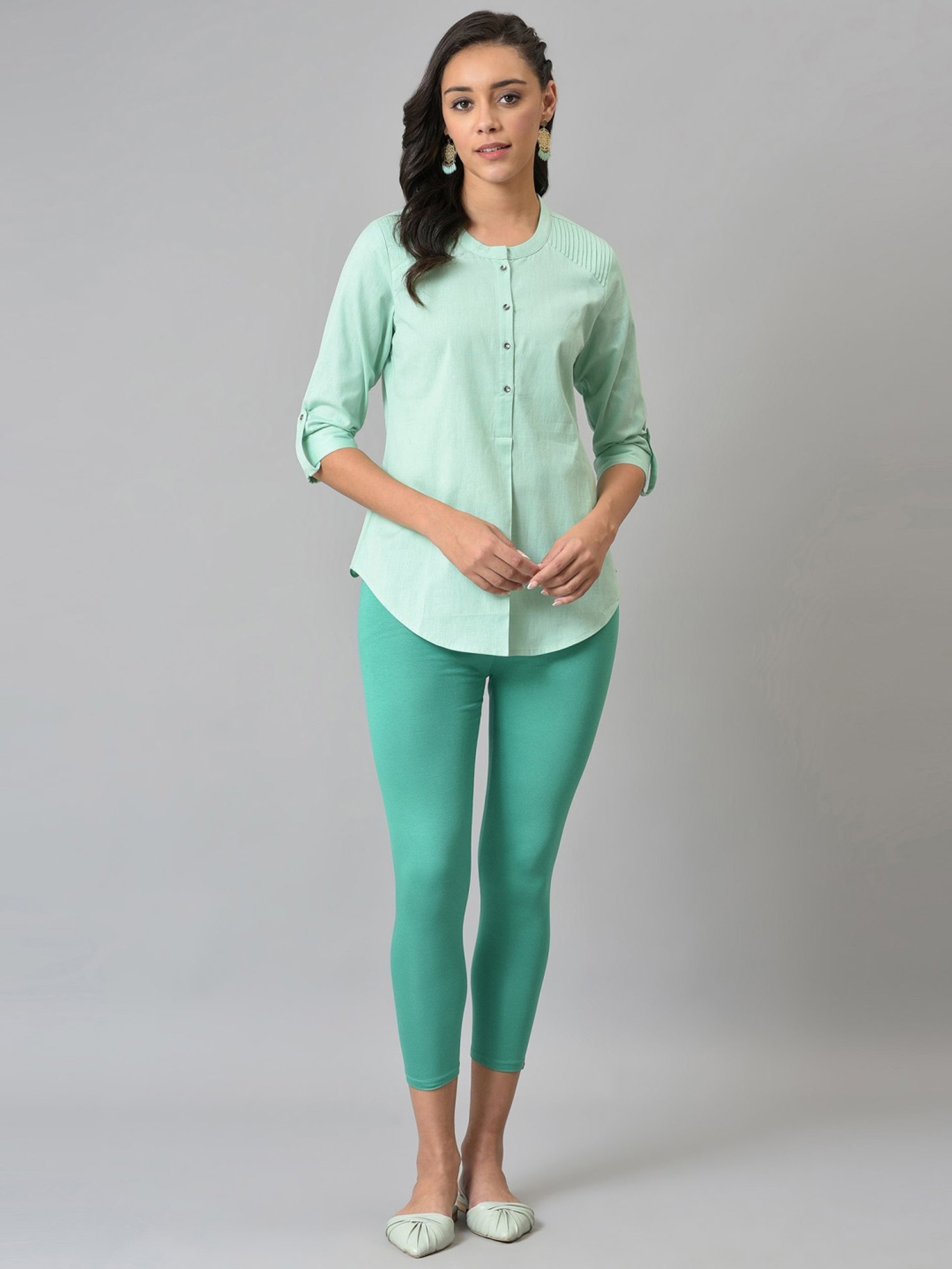 Buy Green & Grey Night&LoungeWearSets for Women by CHEMISTRY Online |  Ajio.com