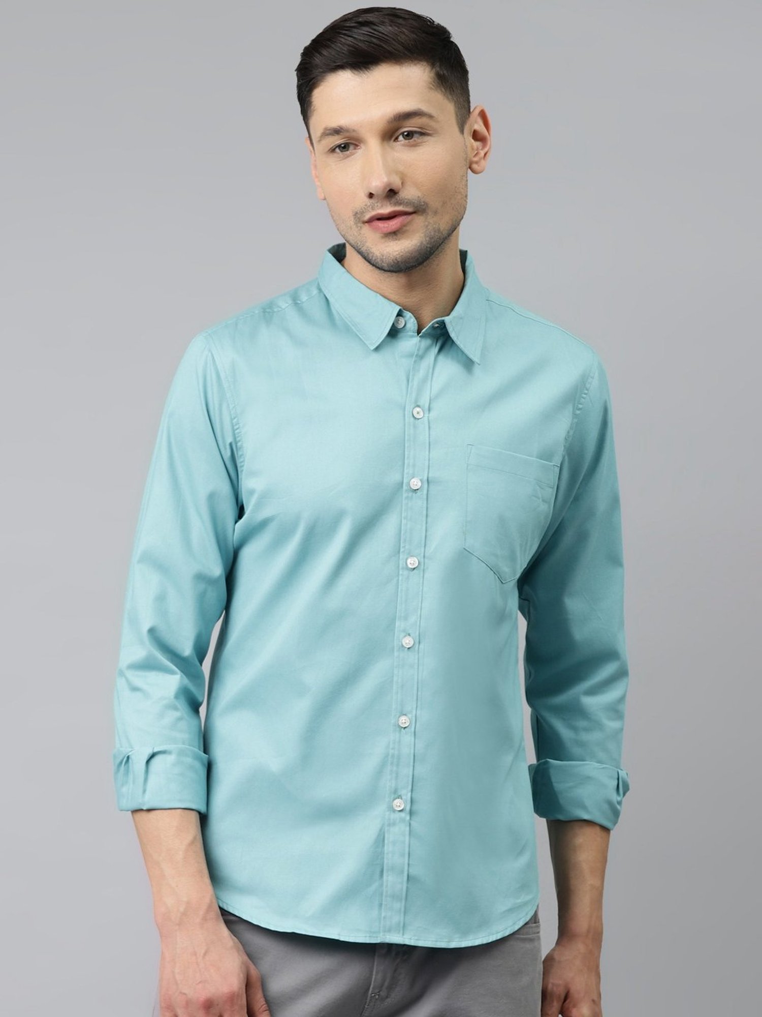 Buy Blue Shirts for Men by Hubberholme Online