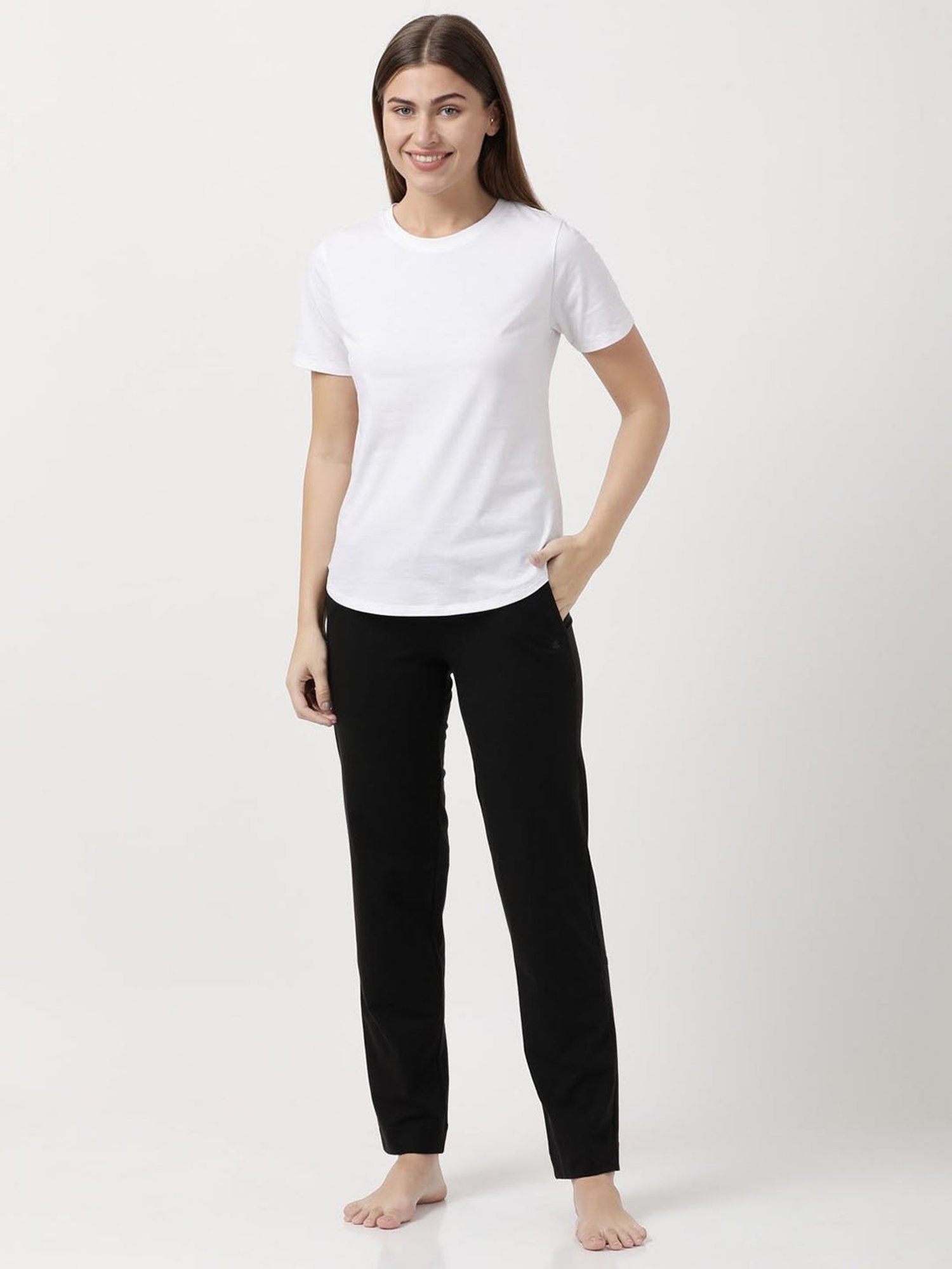 Buy Jockey Black Lounge Pants for Women's Online @ Tata CLiQ