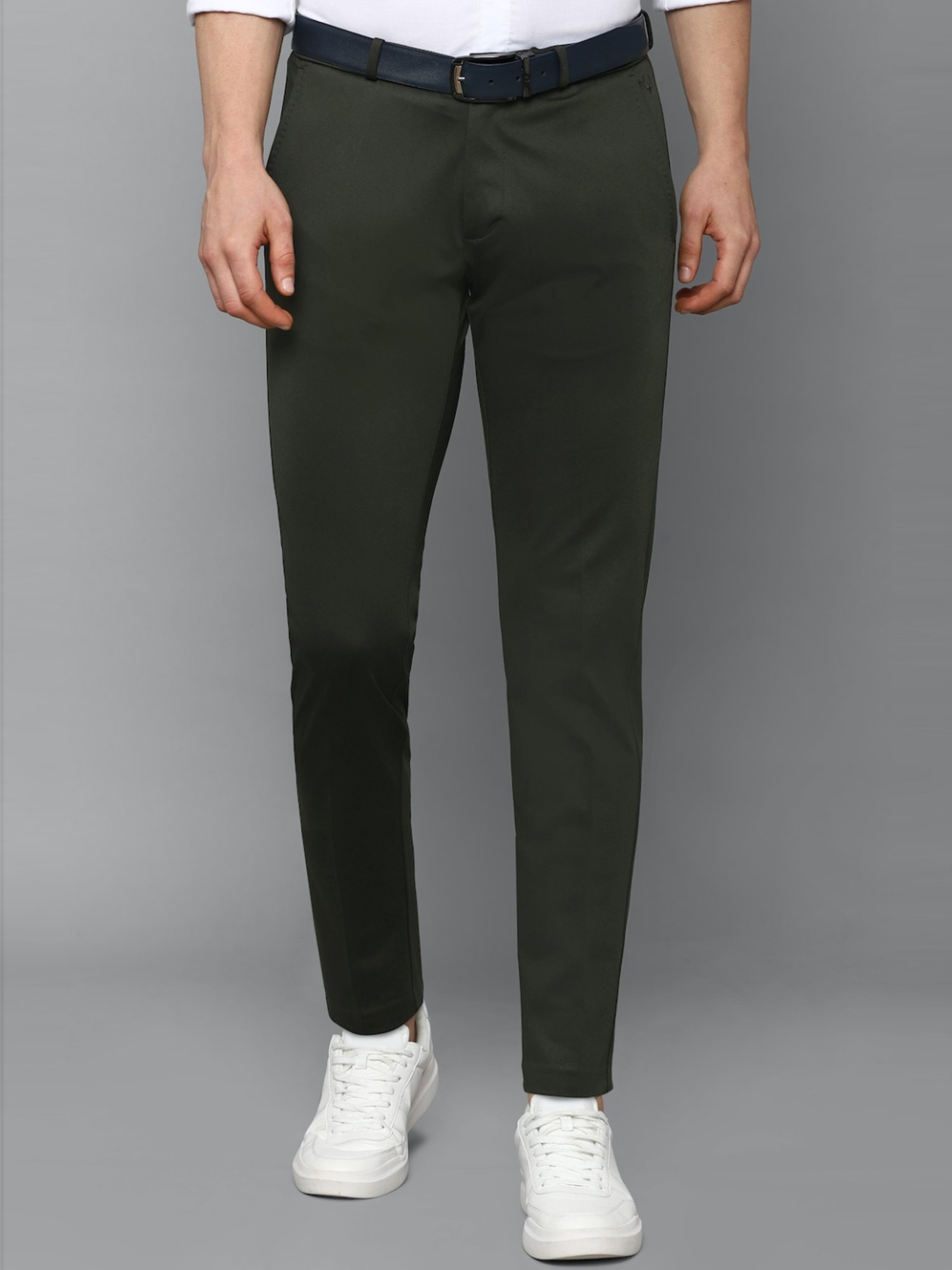 Allen Solly Slim Fit Men Green Trousers  Buy Allen Solly Slim Fit Men  Green Trousers Online at Best Prices in India  Flipkartcom