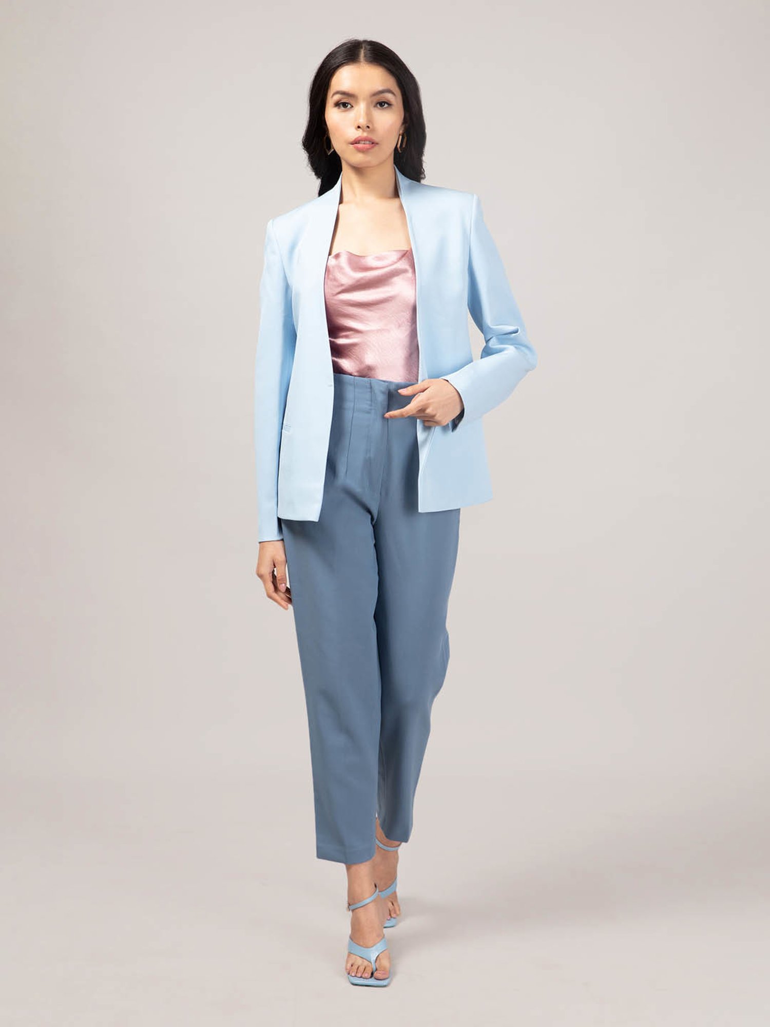 Buy Royal Blue Formal Pants Suit With Single Breasted Blazer and Online in  India  Etsy