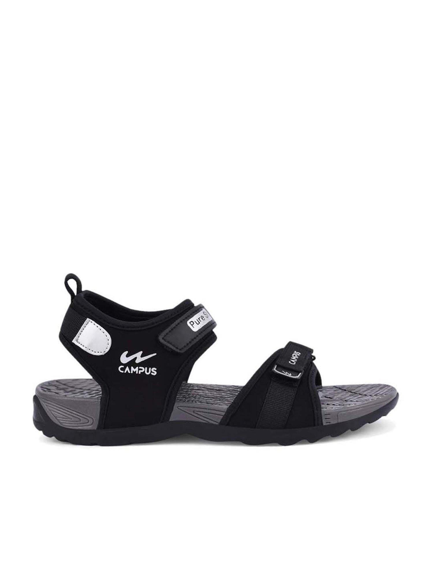 CAMPUS XPERIA-2 Men Black, White Sports Sandals - Buy CAMPUS XPERIA-2 Men  Black, White Sports Sandals Online at Best Price - Shop Online for  Footwears in India | Flipkart.com