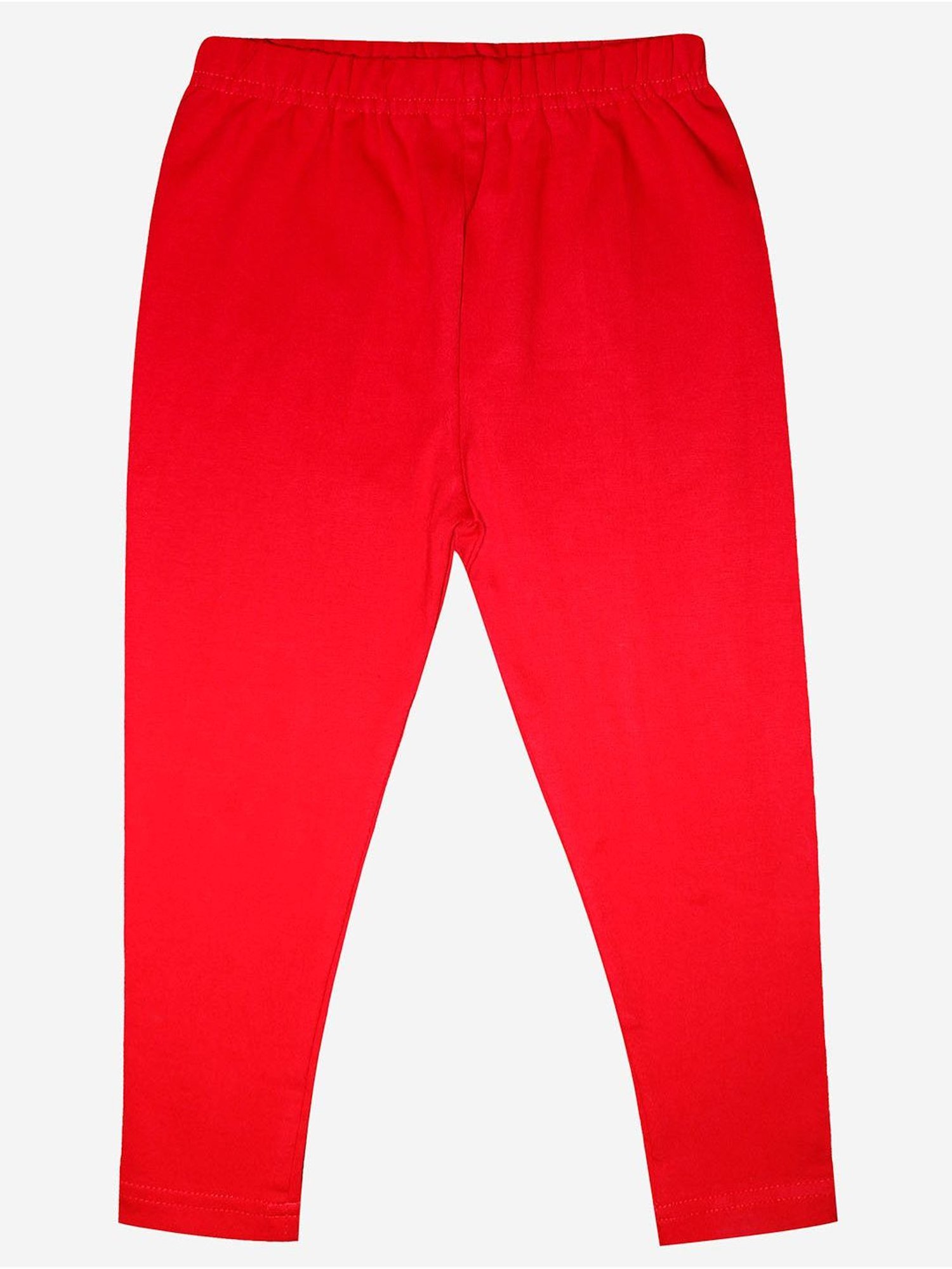 Buy Kiddopanti Kids Red Solid Leggings for Girls Clothing Online @ Tata CLiQ