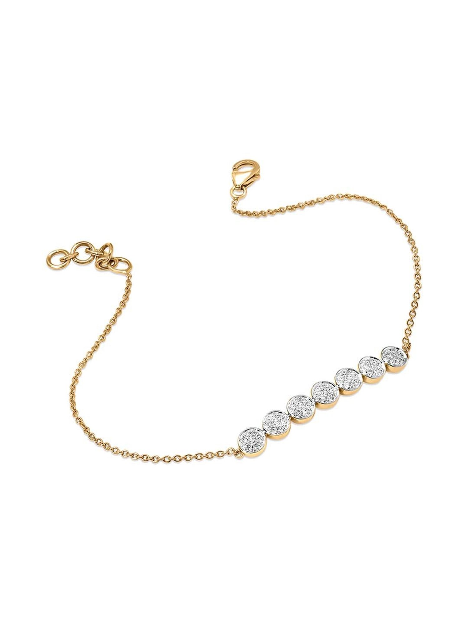 Cluster Floral Diamond Fashion Bracelet - 75711TEADTGYG – Tara & Co. Fine  Diamonds