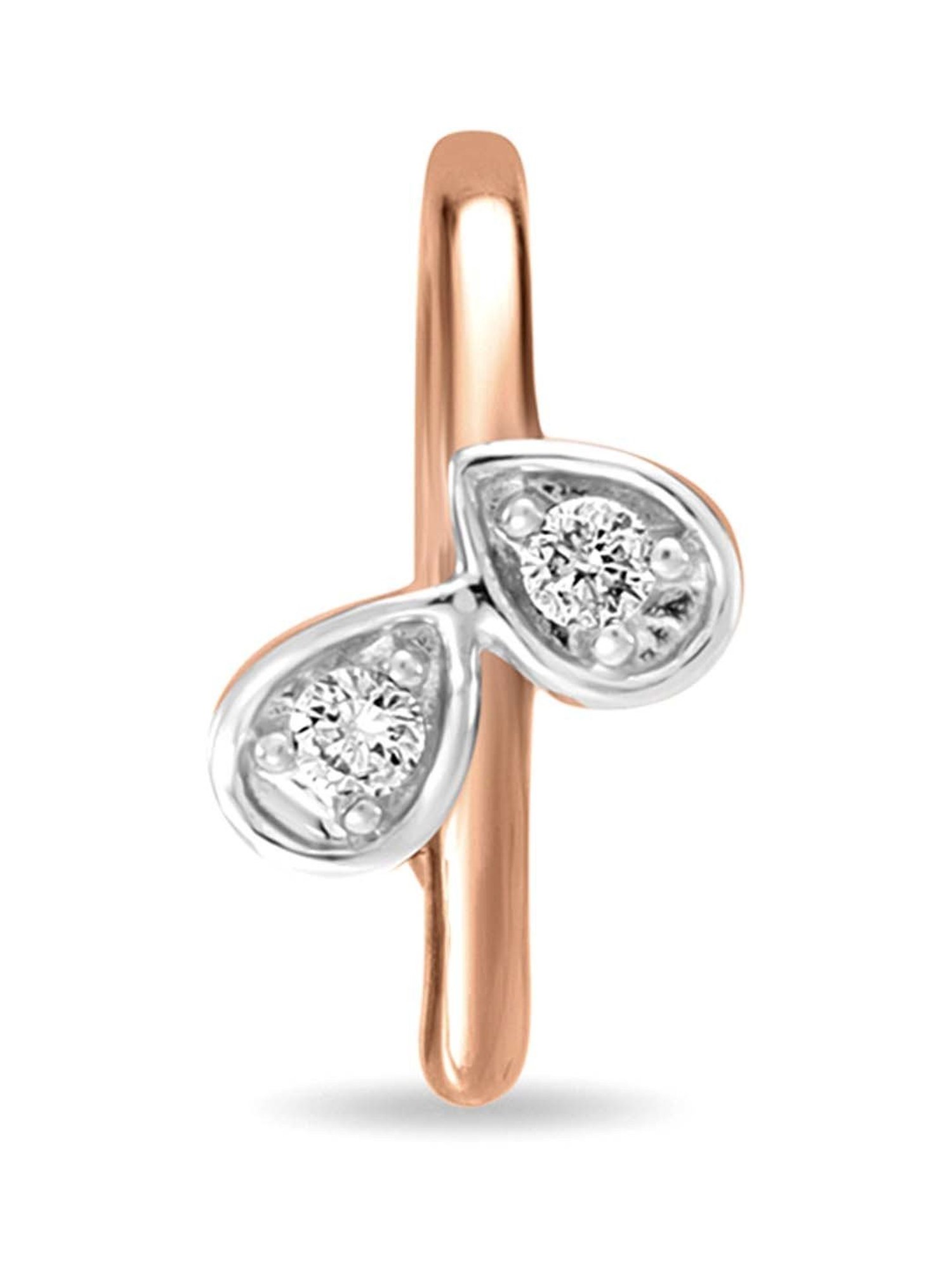 Platinum nose pin on sale price in tanishq