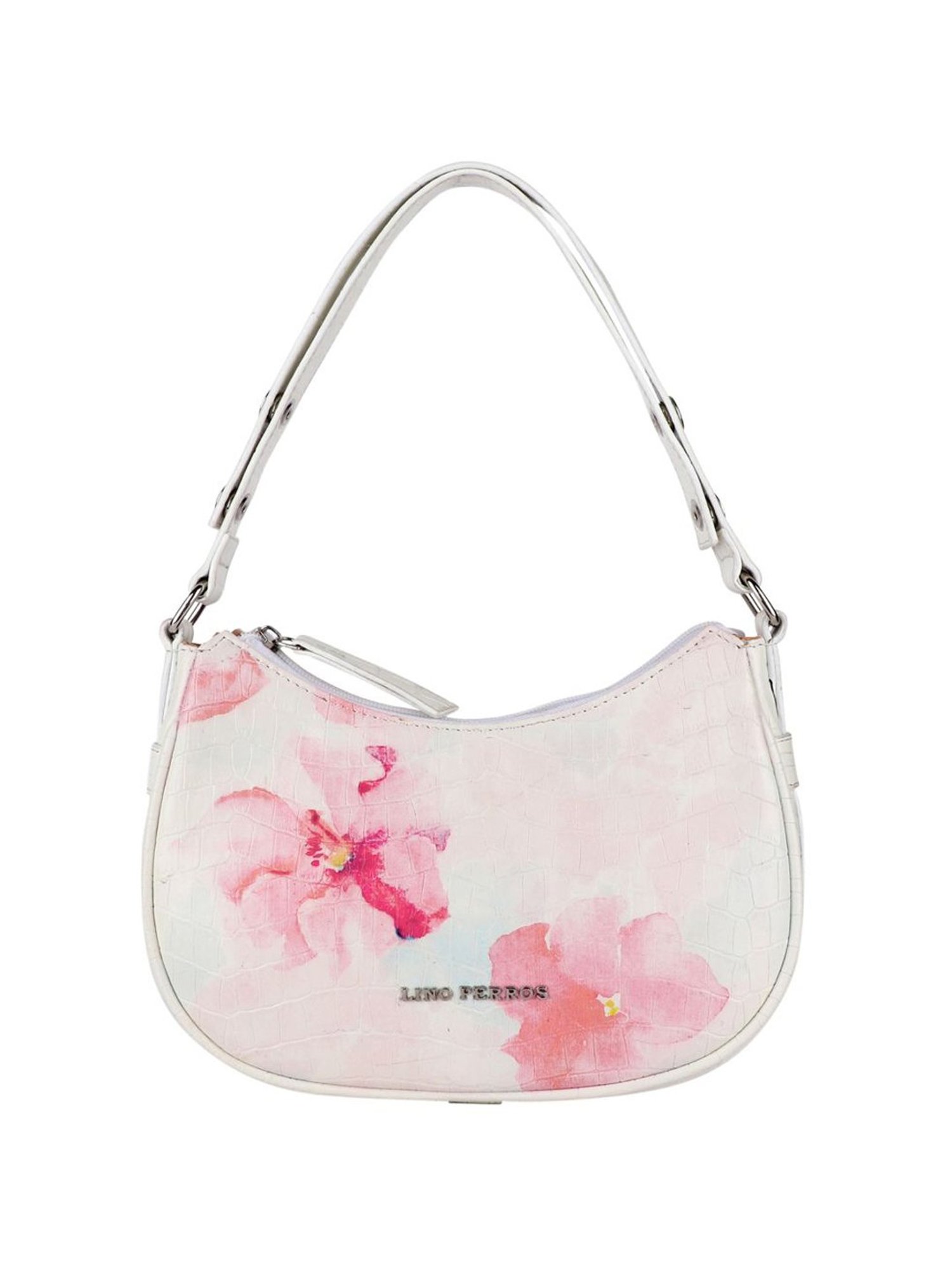 Buy Lino Perros Pink Printed Medium Handbag Online At Best Price @ Tata CLiQ