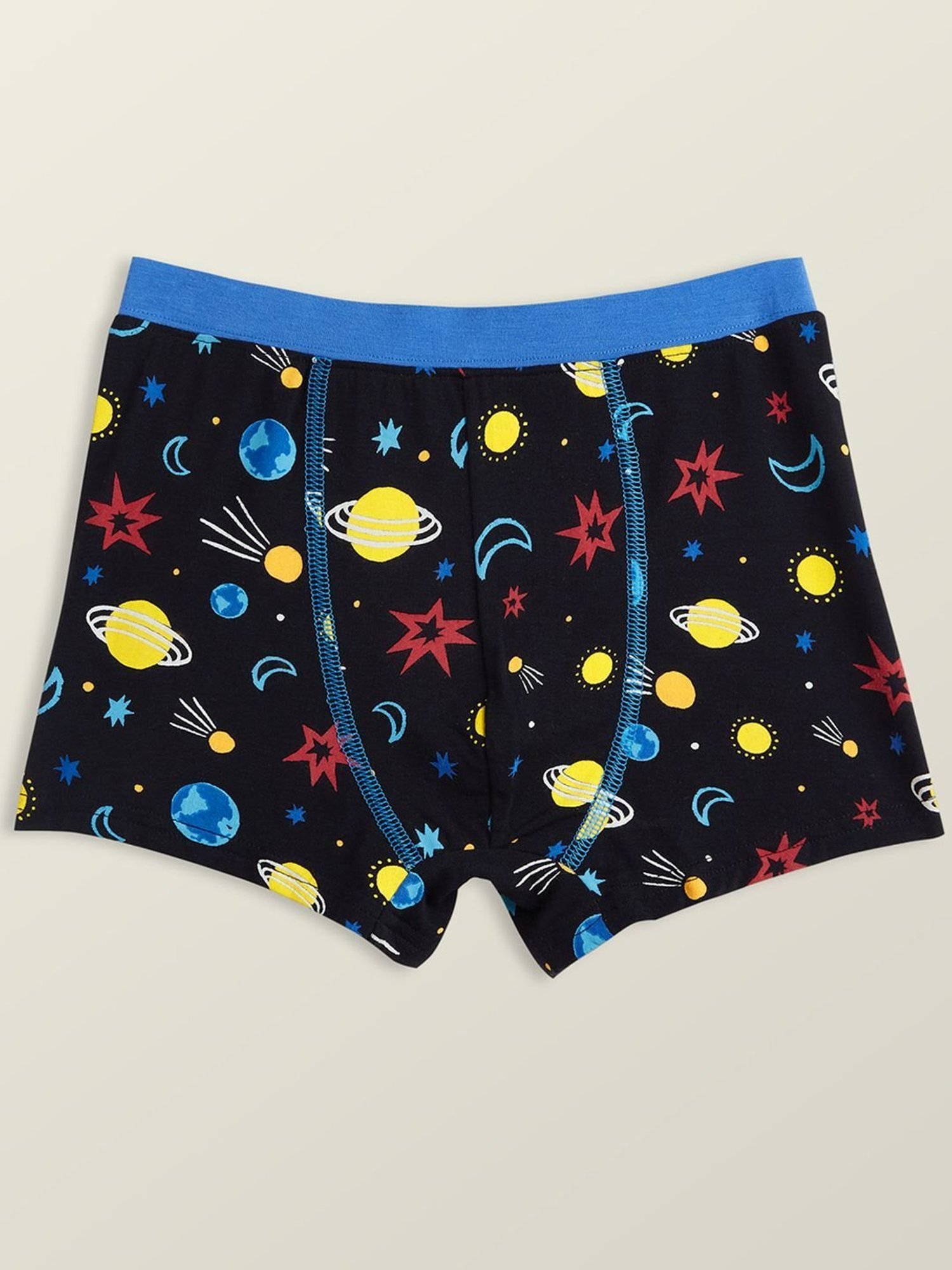 Lyra Assorted Color Cotton Boy Shorts Panties - Pack Of 5