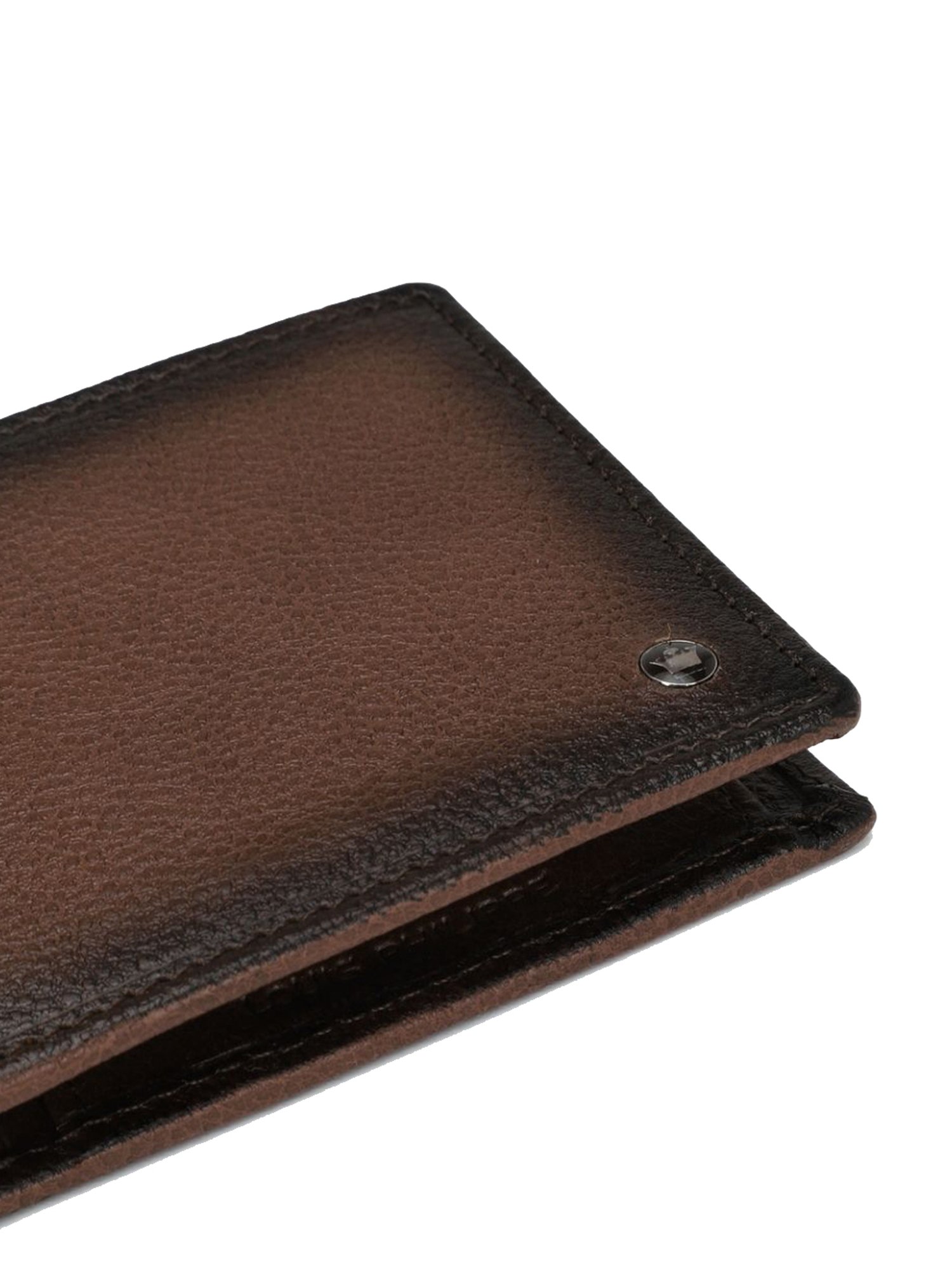 Buy Louis Philippe Men Brown Solid Two Fold Leather Wallet - Wallets for  Men 2281947