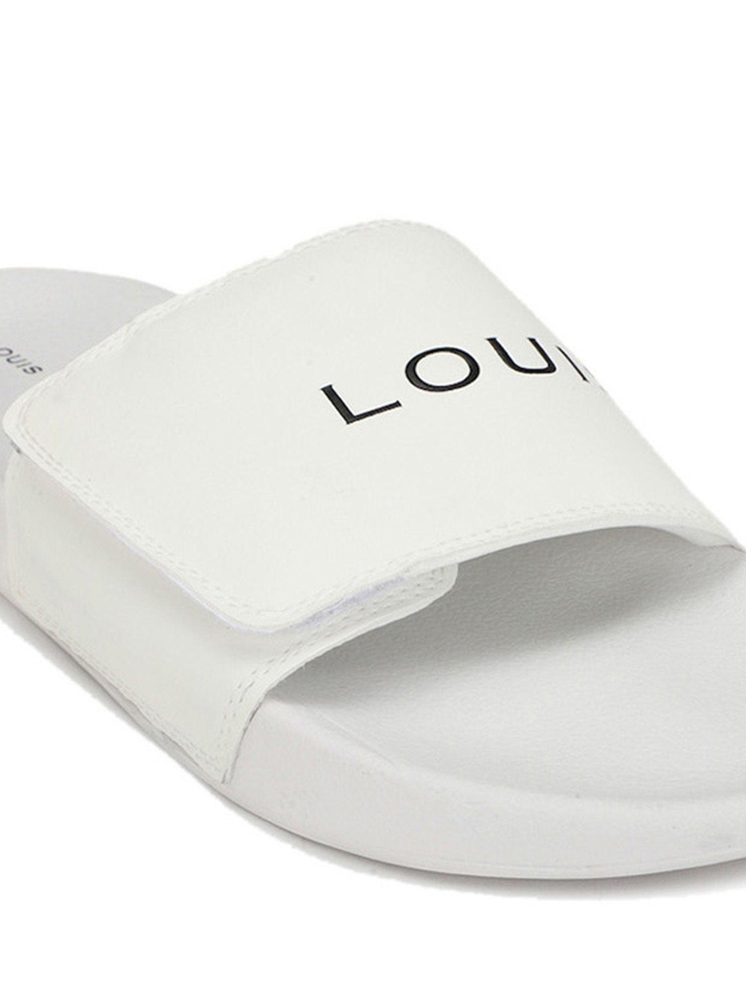 Buy Louis Philippe Men s White Slides for Men at Best Price Tata