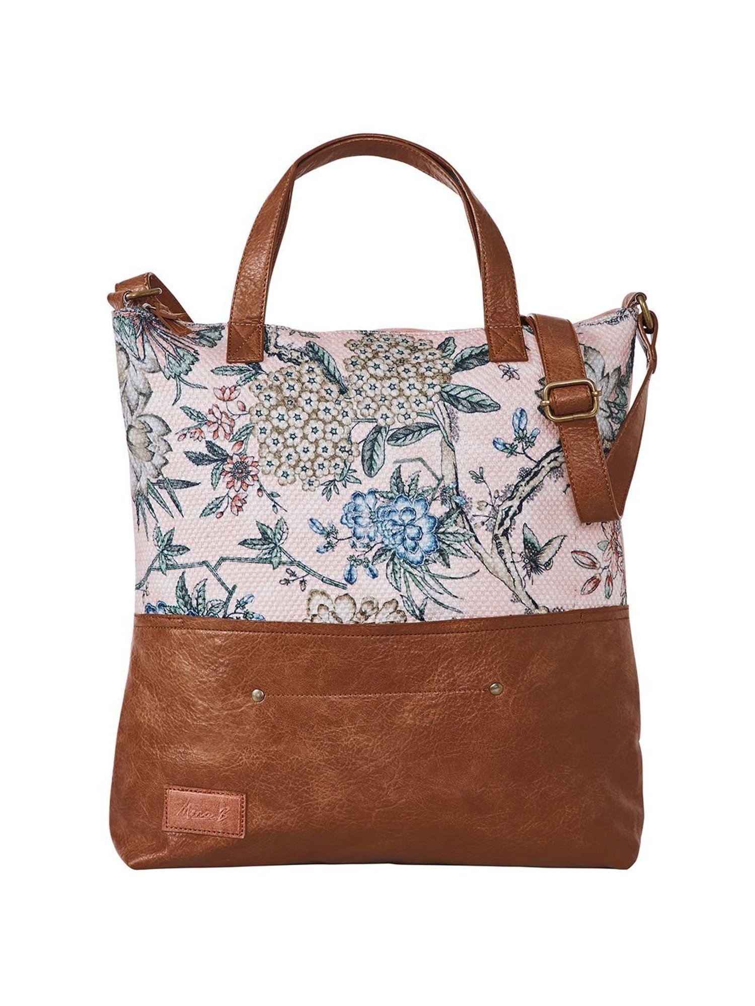 Buy Styli Brown Printed Tote Bag at Best Price @ Tata CLiQ