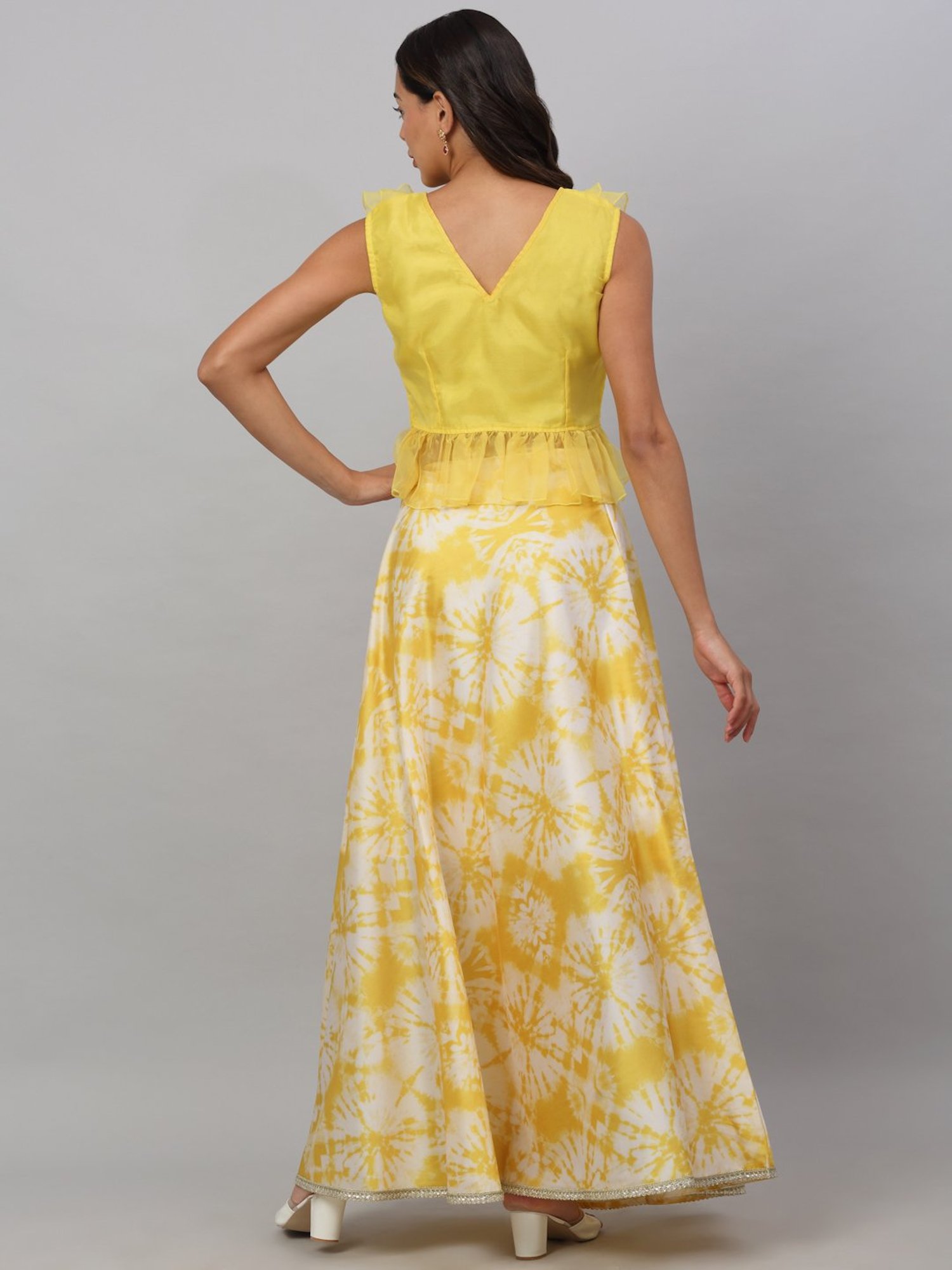 Buy Yellow Skirts for Women by NEUDIS Online