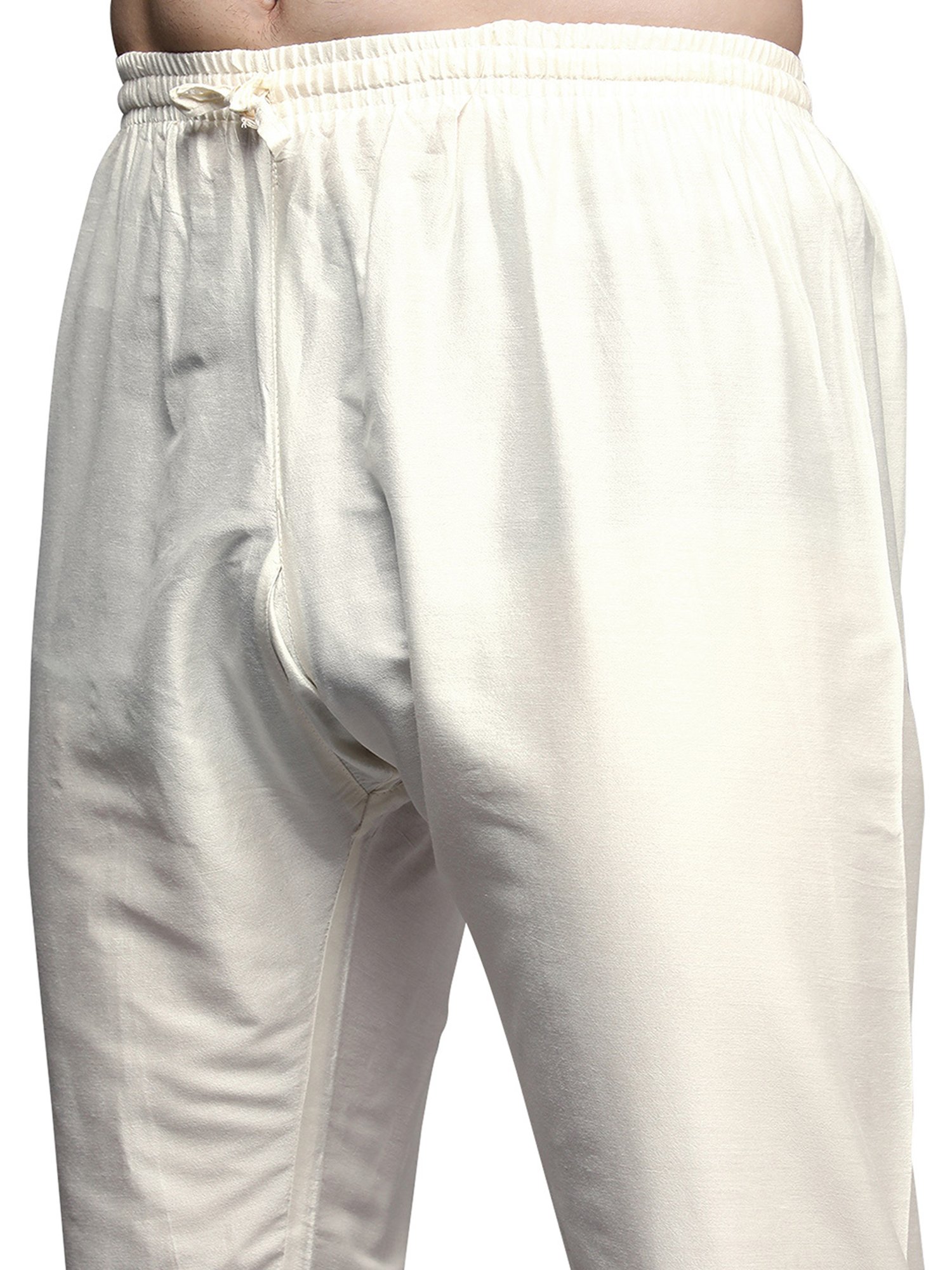 Unique Premium Quality White Cotton Combo Pack of 2 Pajama PayzamaNight  PantLounge PantsTrousers For Men