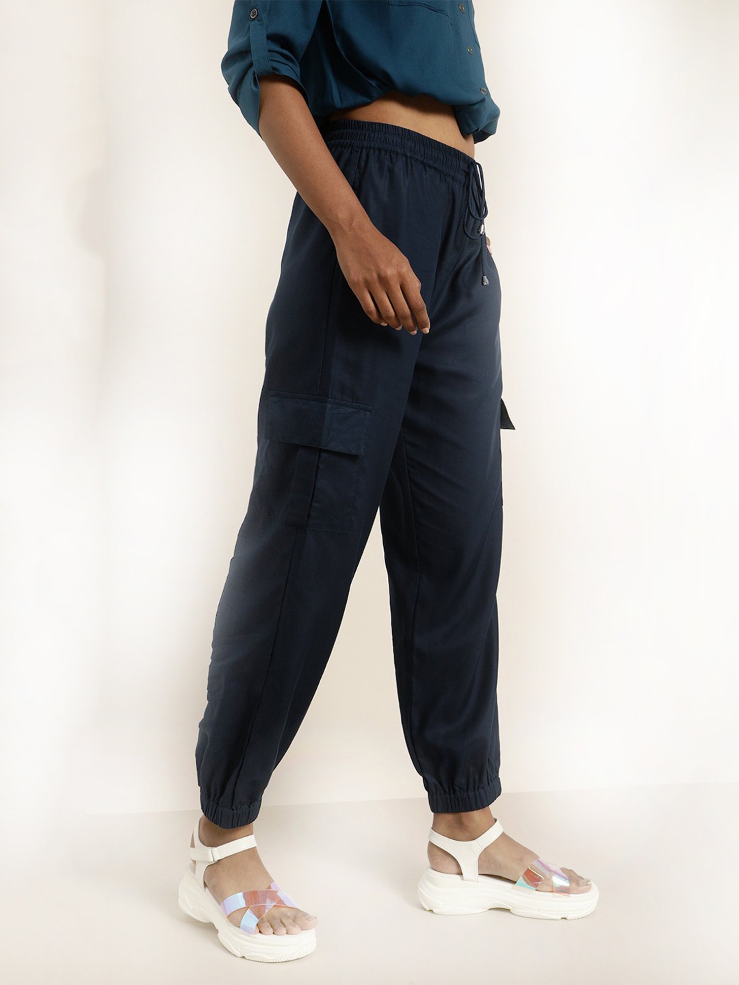 High-Rise Relaxed Fit Joggers