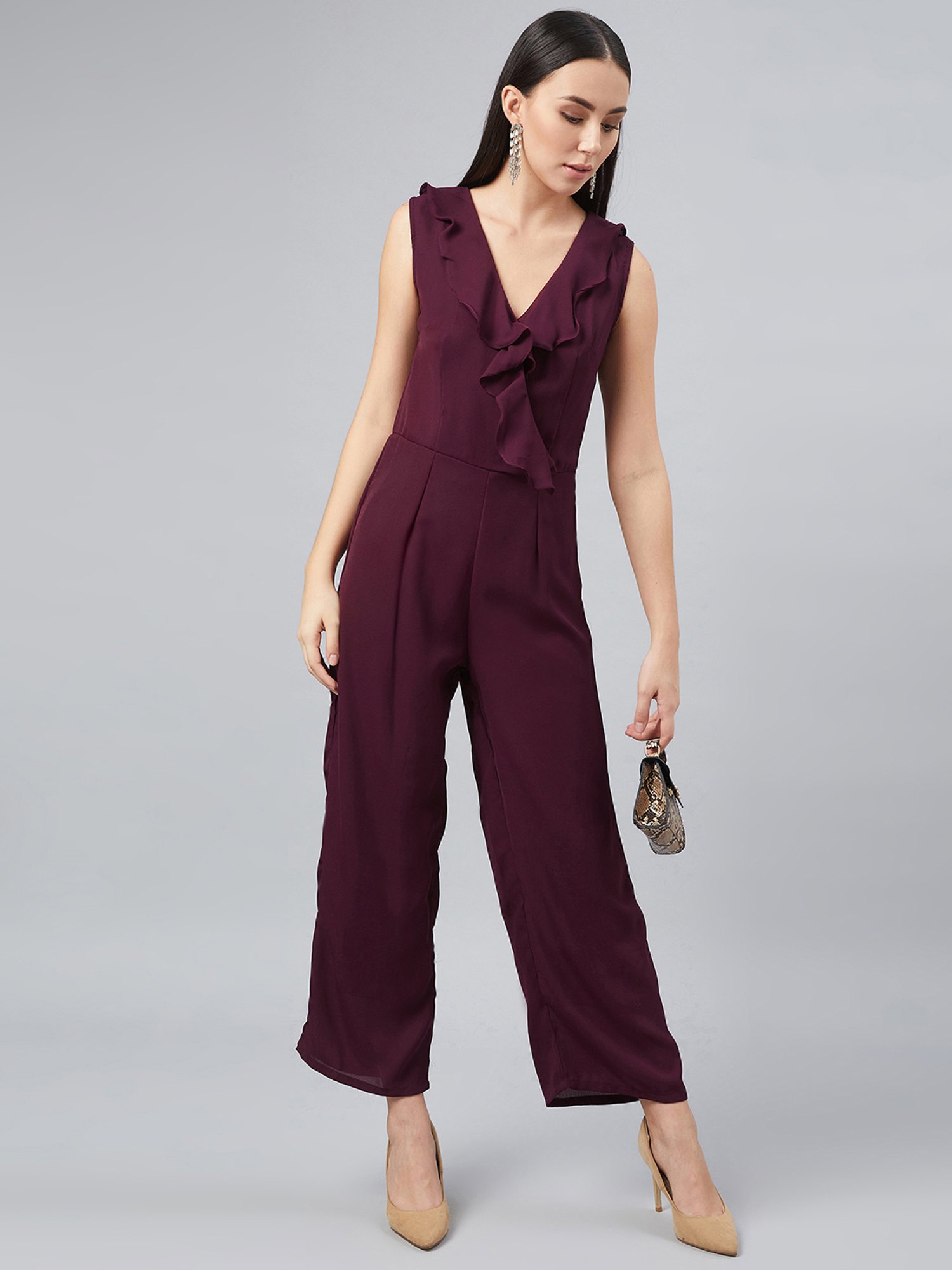 Purple Jumpsuits & Rompers for Women